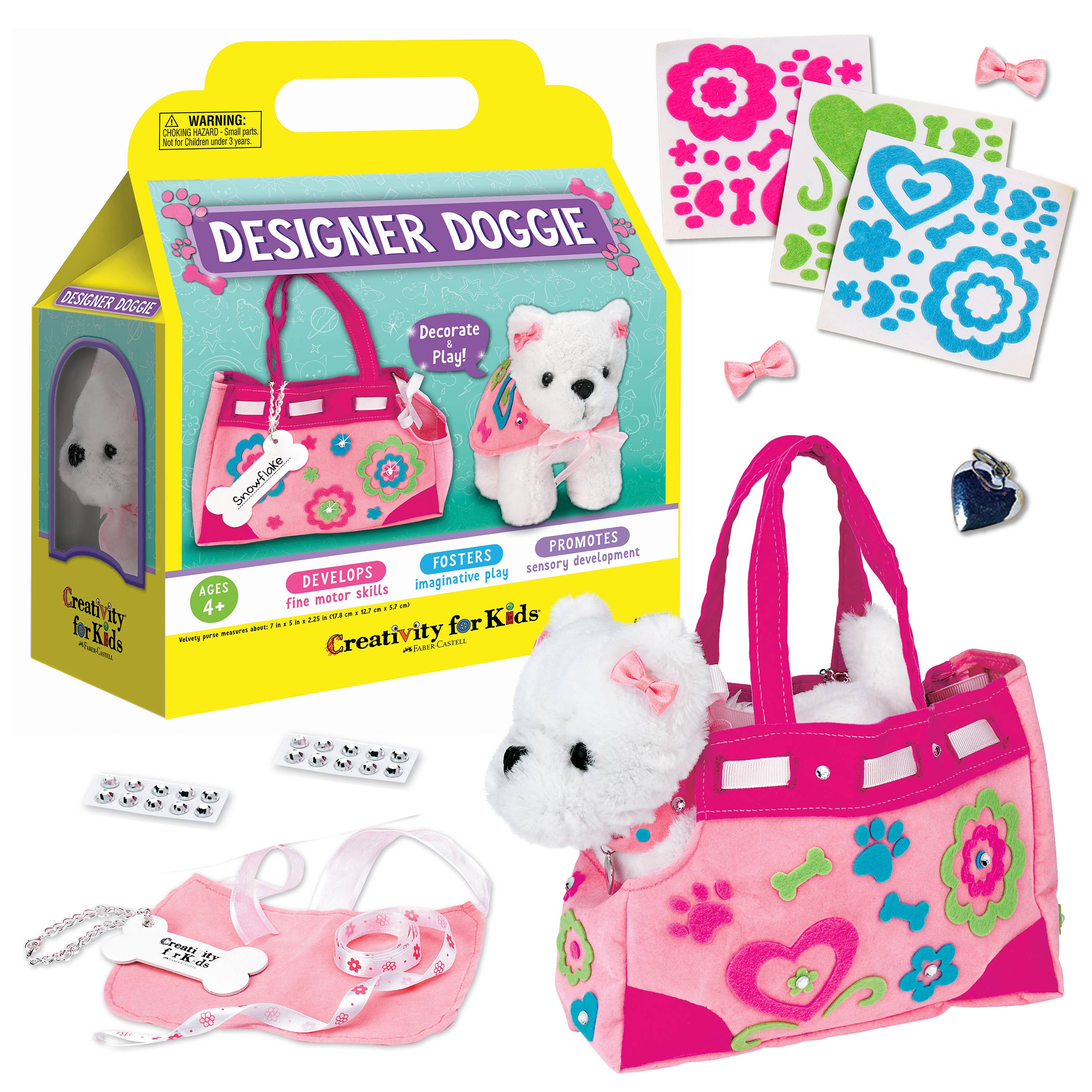 Decorate Your Own Designer Doggie Craft Kit for Kids