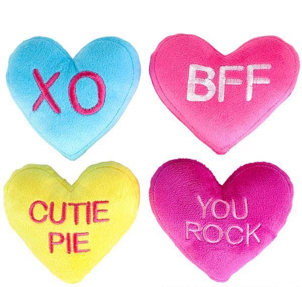 Conversation Heart Plush