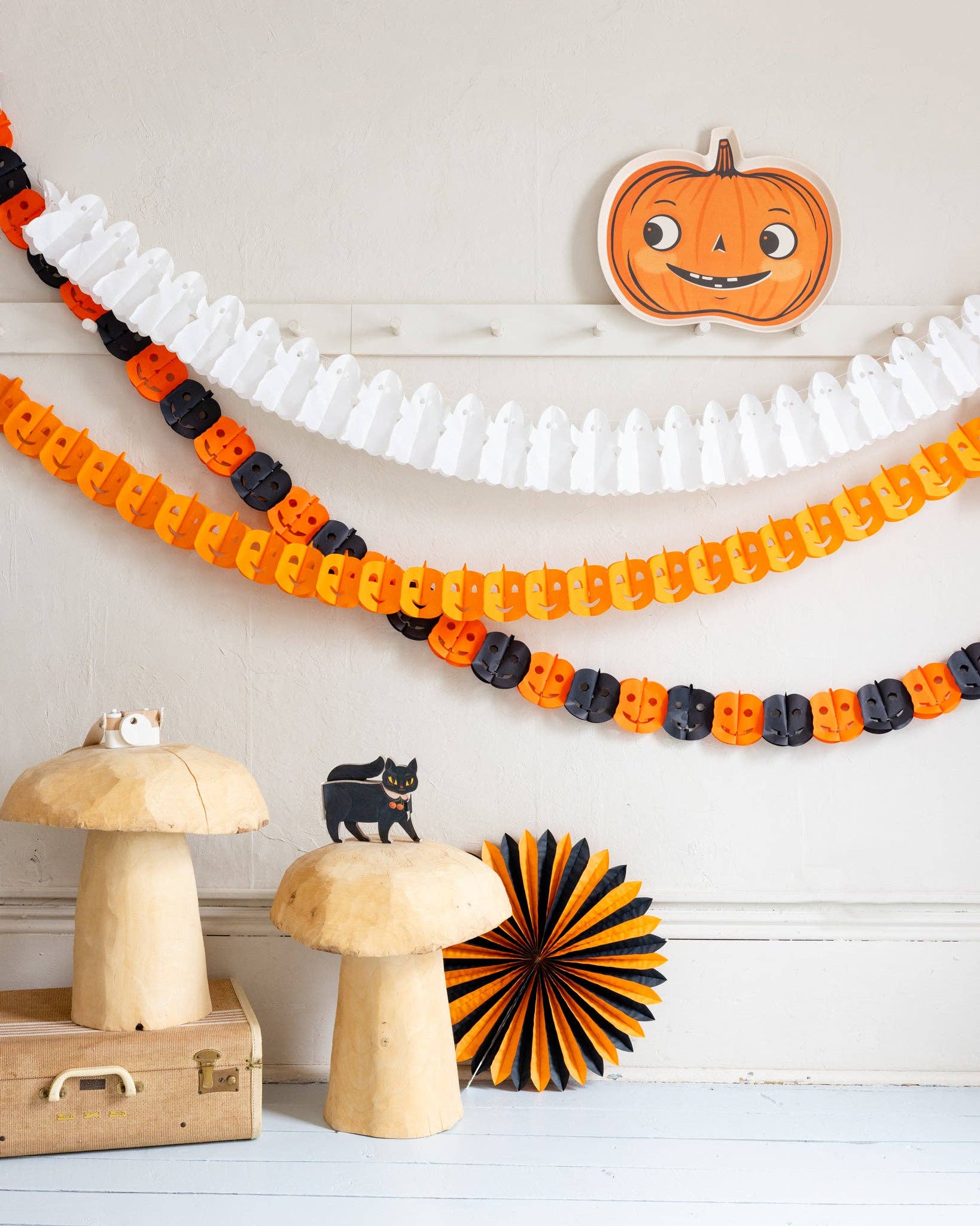 Pumpkin Bamboo Party Tray