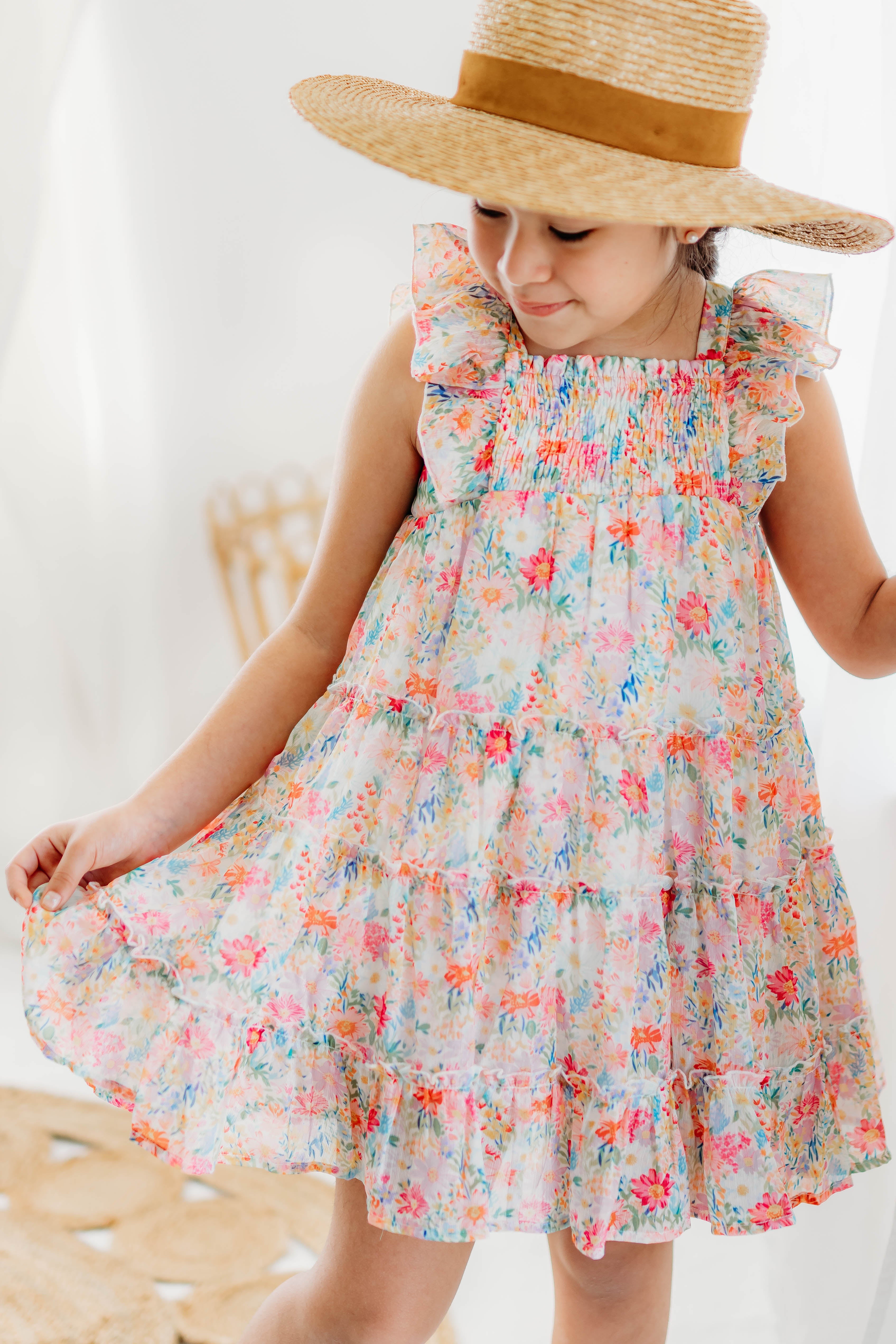 Brielle Dress - Wildflower Waltz