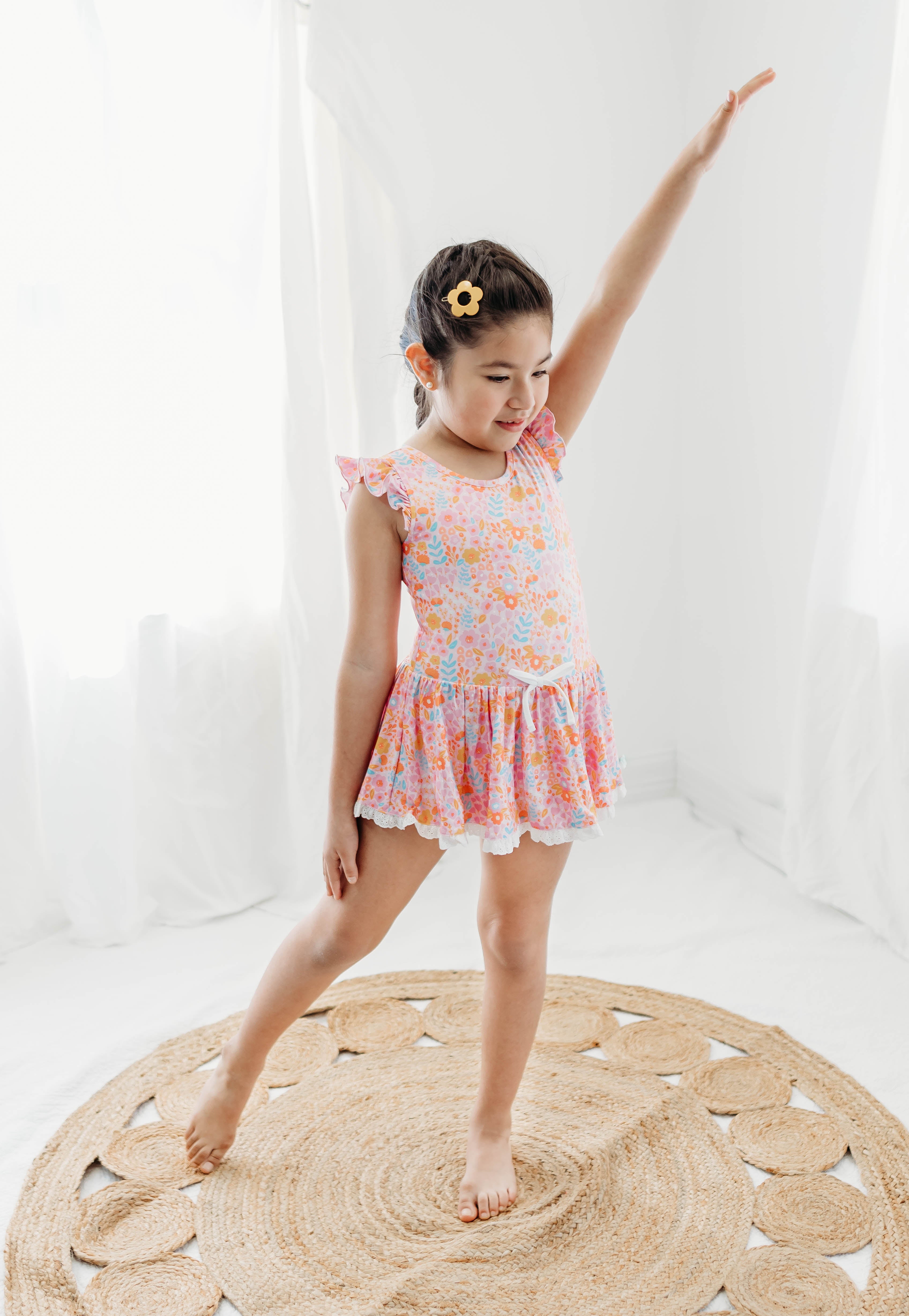 Farrah Leotard - Pink Papaya Parade