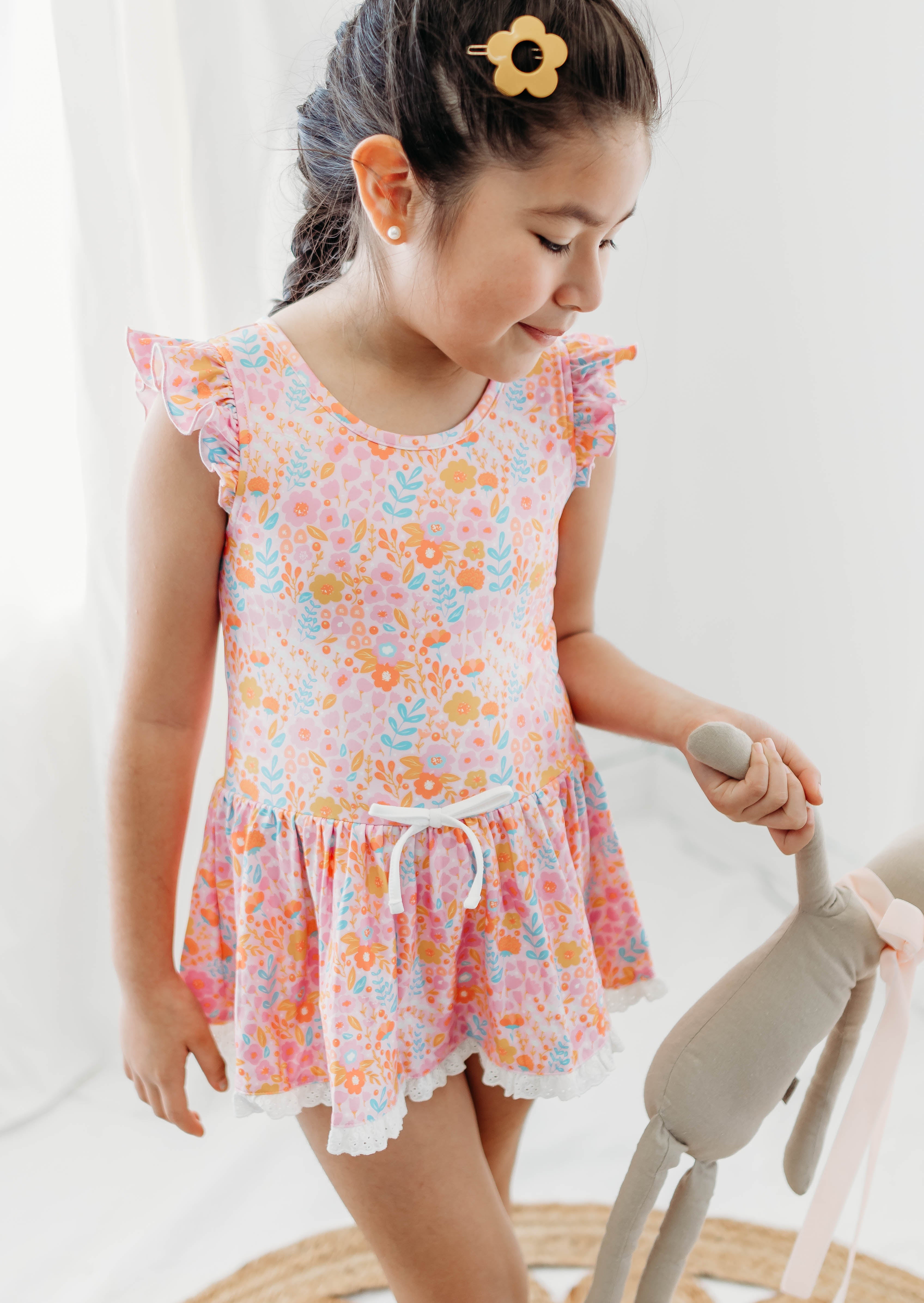 Farrah Leotard - Pink Papaya Parade