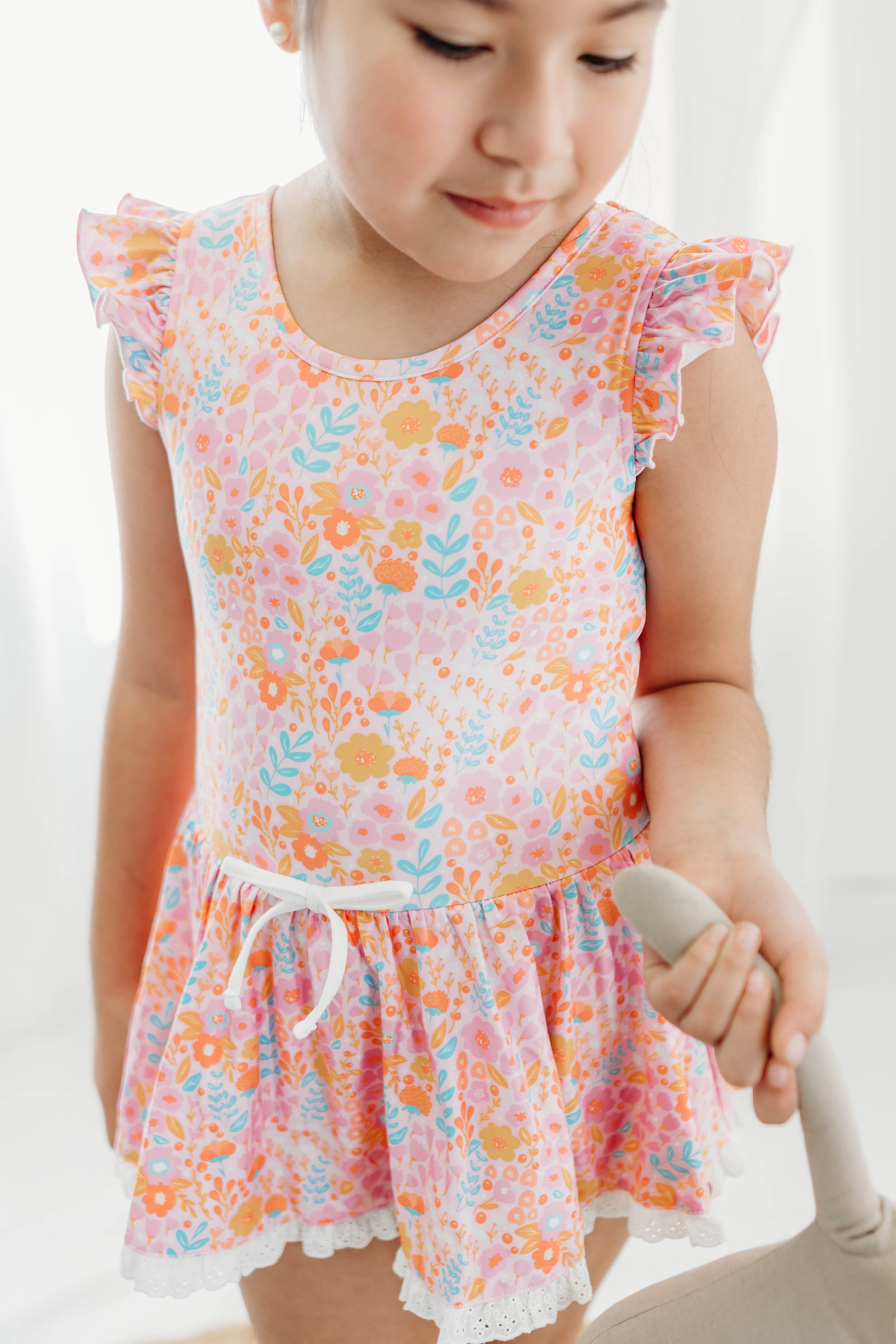 Farrah Leotard - Pink Papaya Parade