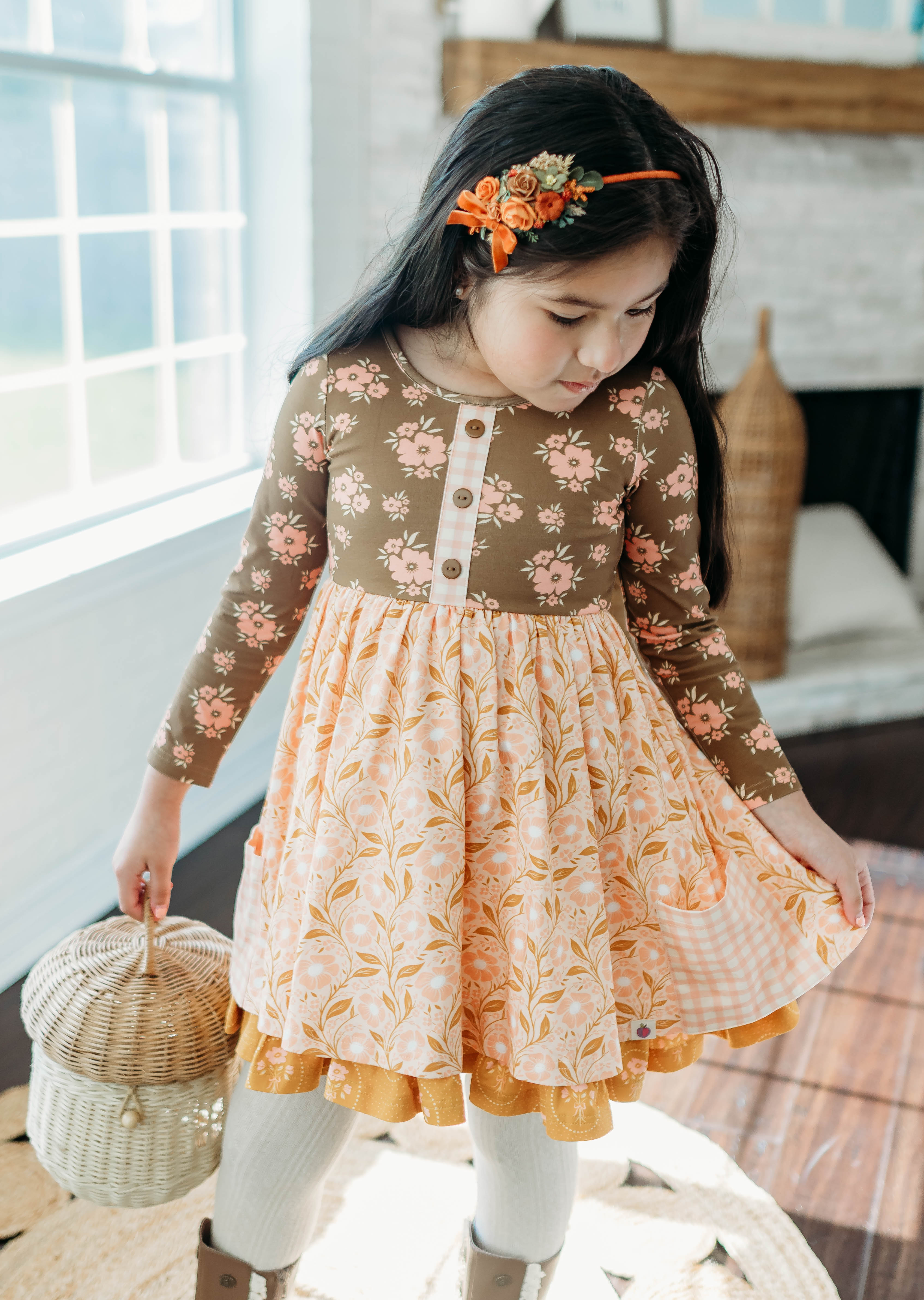 Myra Knit Dress - Harvest Stitch