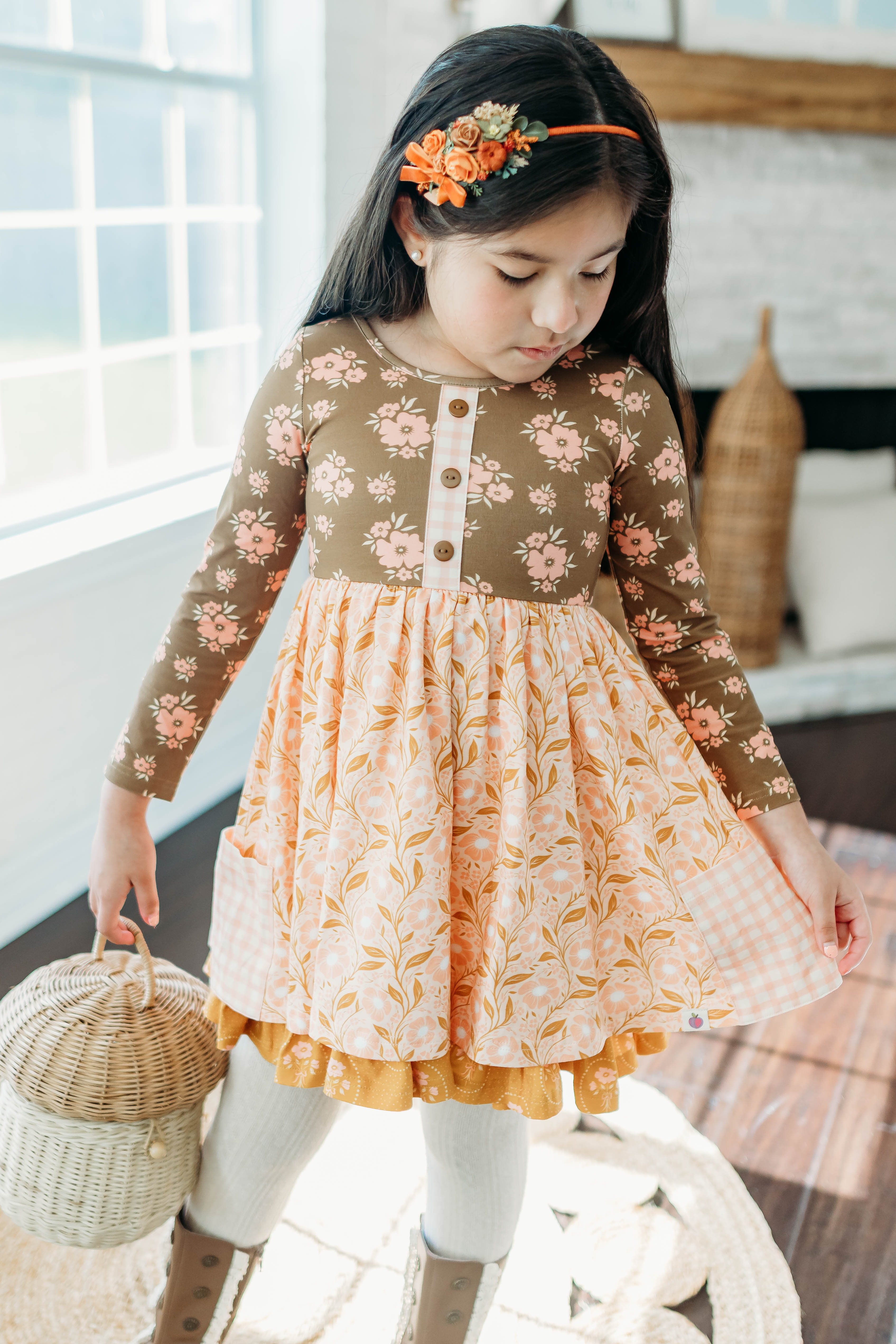 Myra Knit Dress - Harvest Stitch