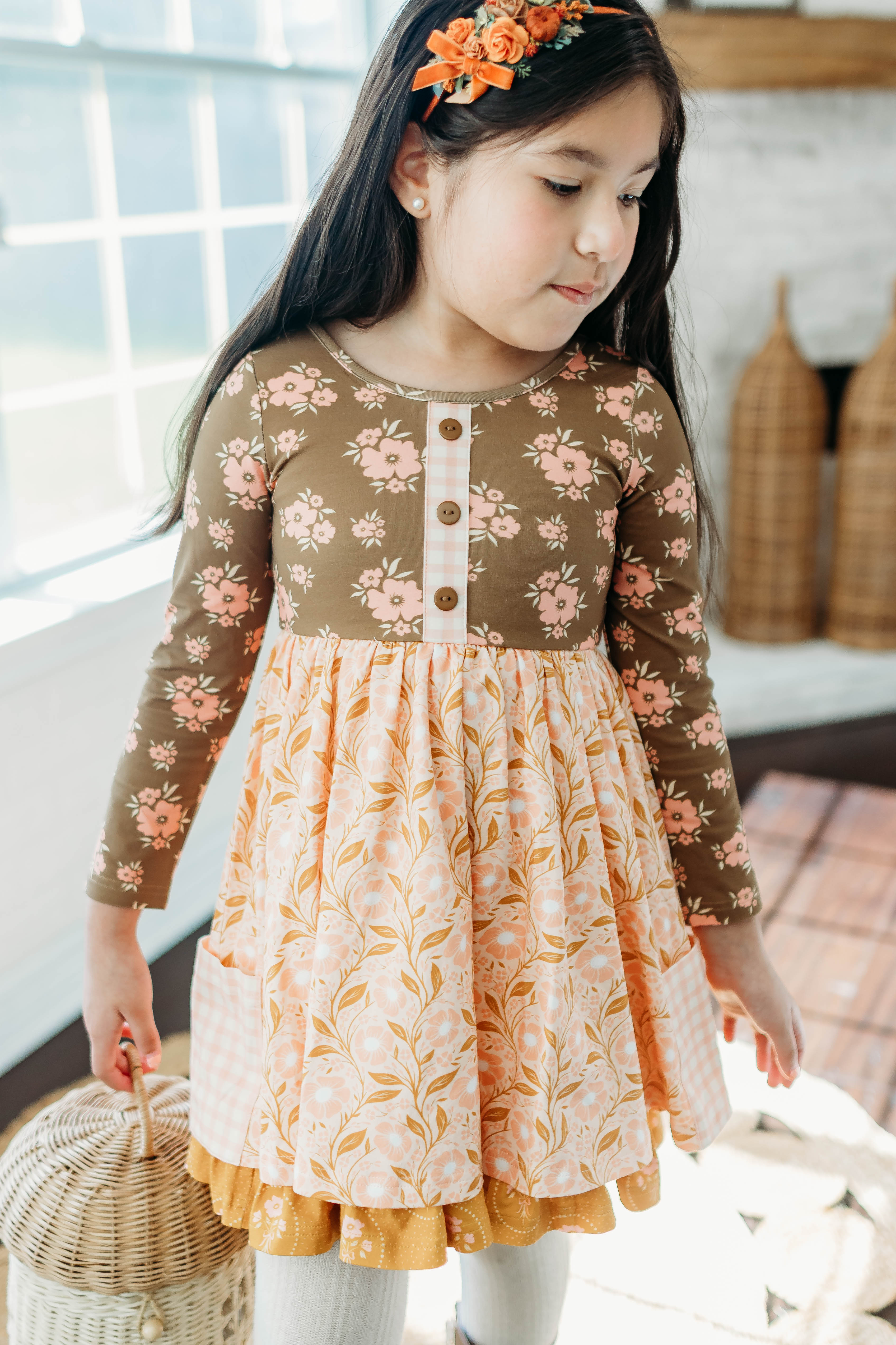 Myra Knit Dress - Harvest Stitch