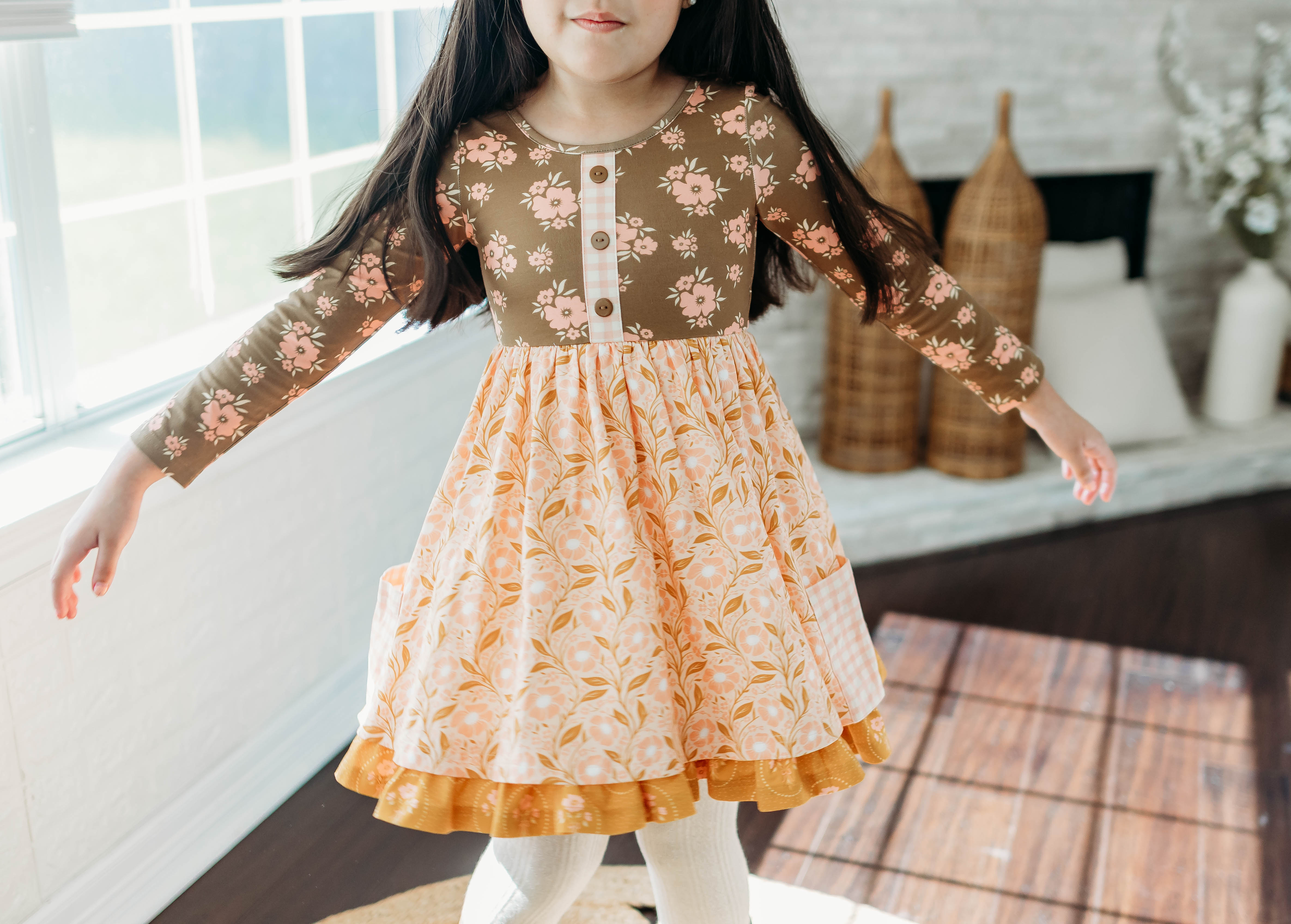 Myra Knit Dress - Harvest Stitch