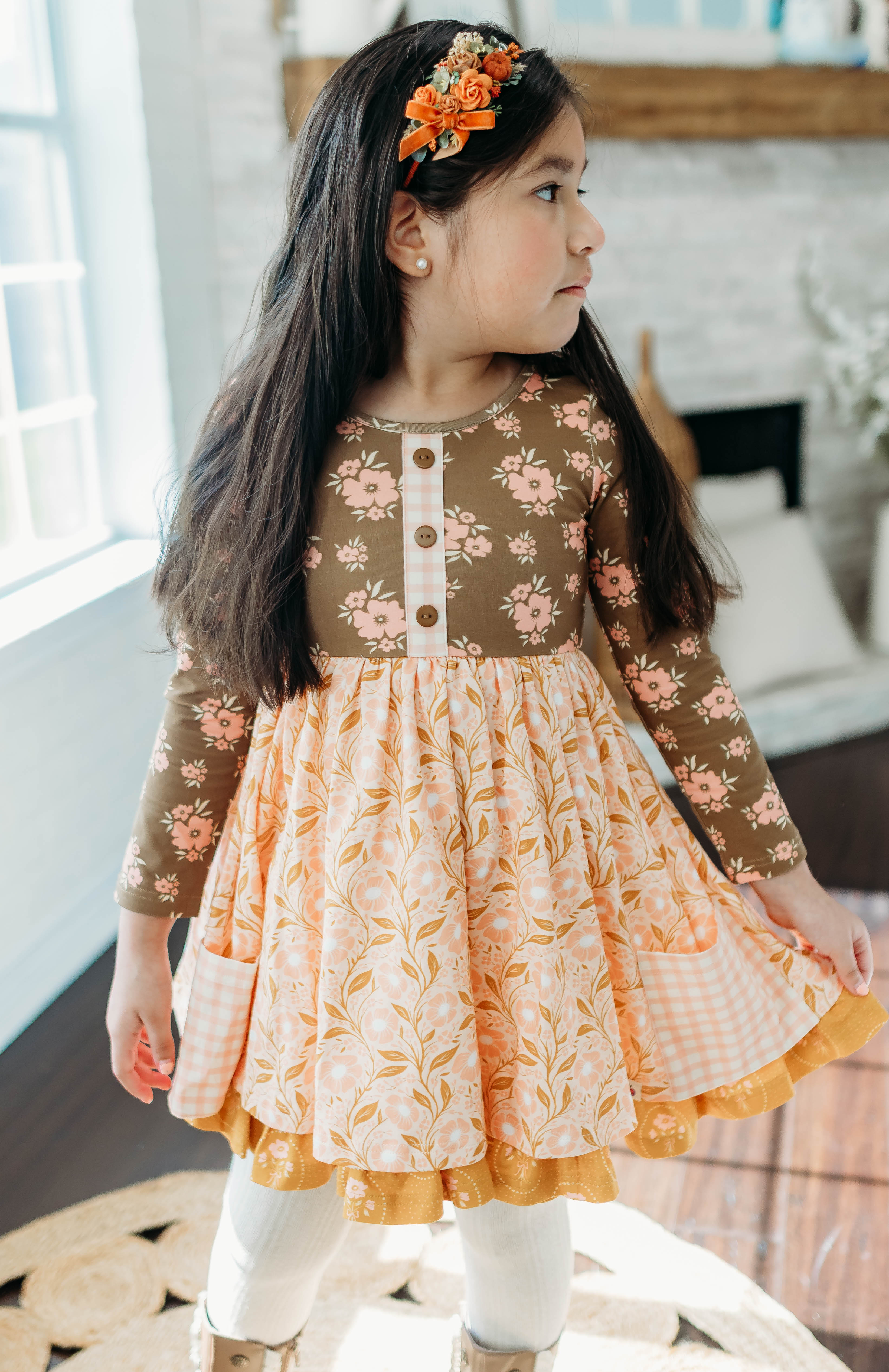 Myra Knit Dress - Harvest Stitch