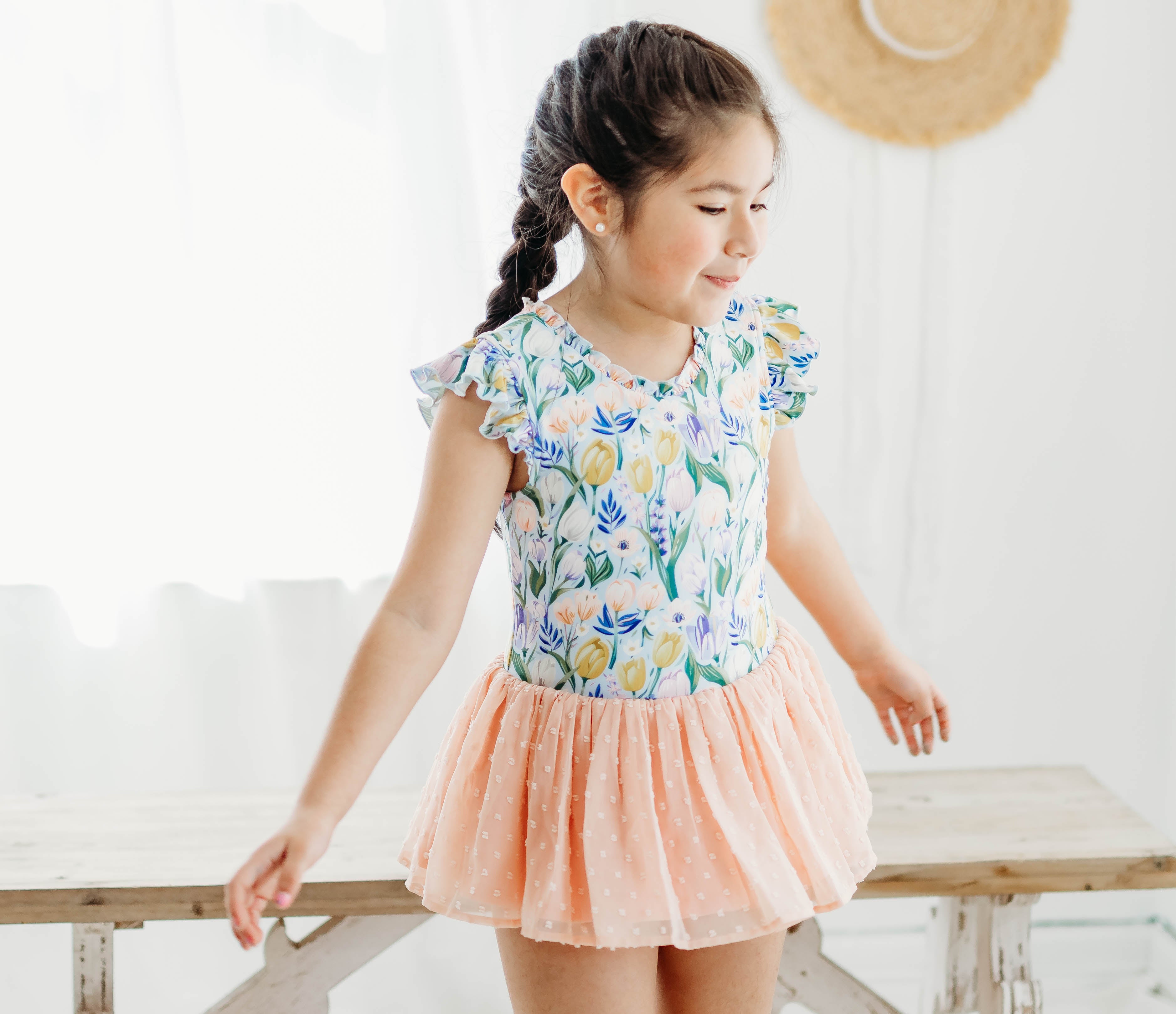 Farrah Leotard - Twinkle Tulips