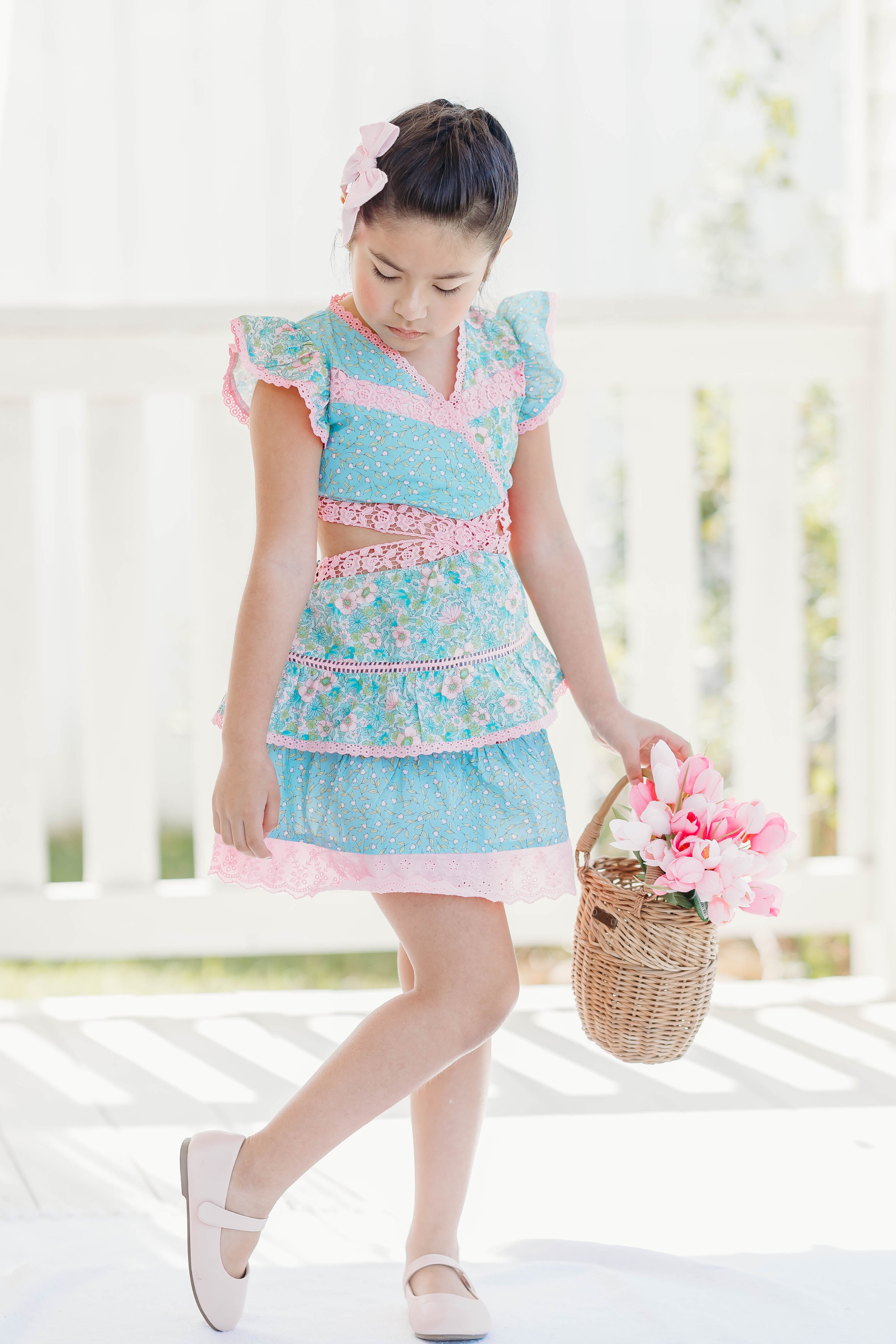 Danny Dress - Rose Water Blossom