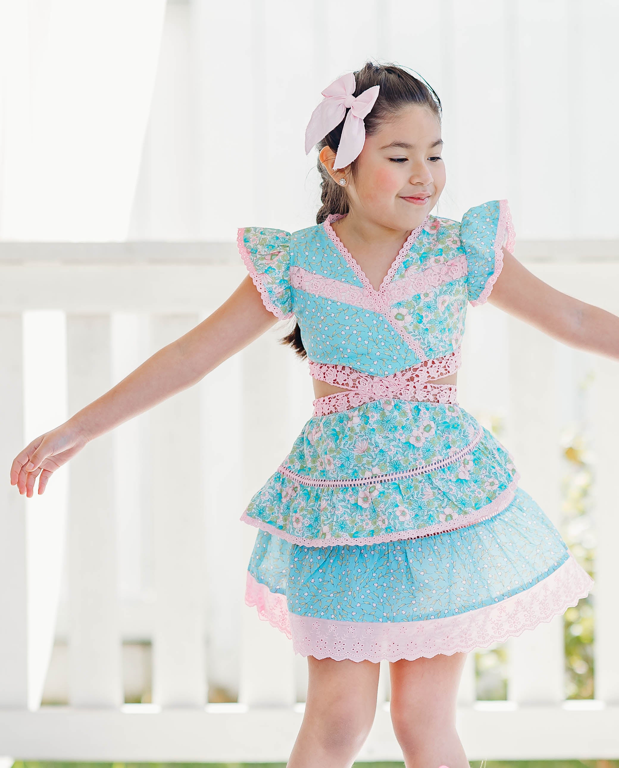 Danny Dress - Rose Water Blossom