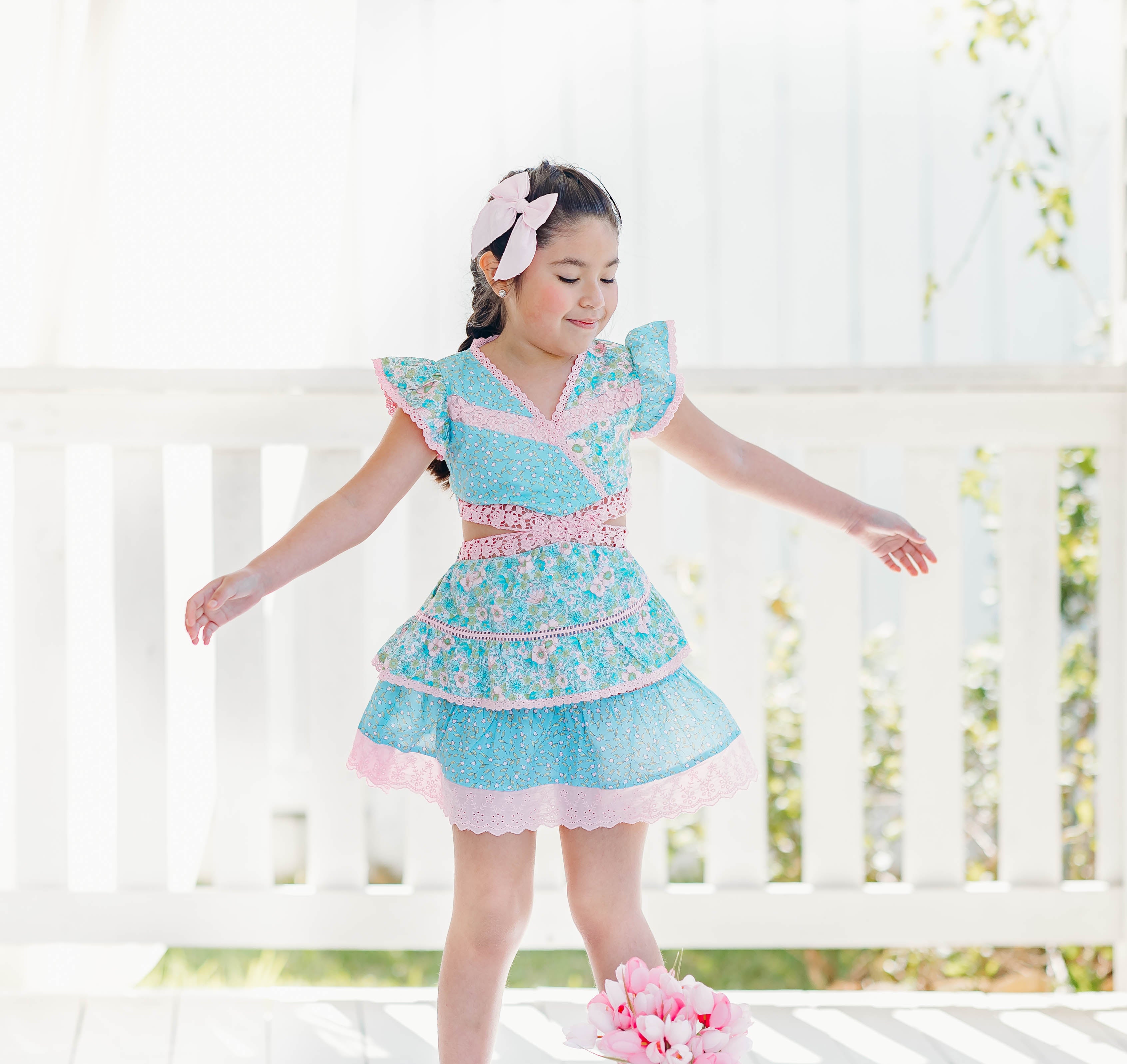 Danny Dress - Rose Water Blossom