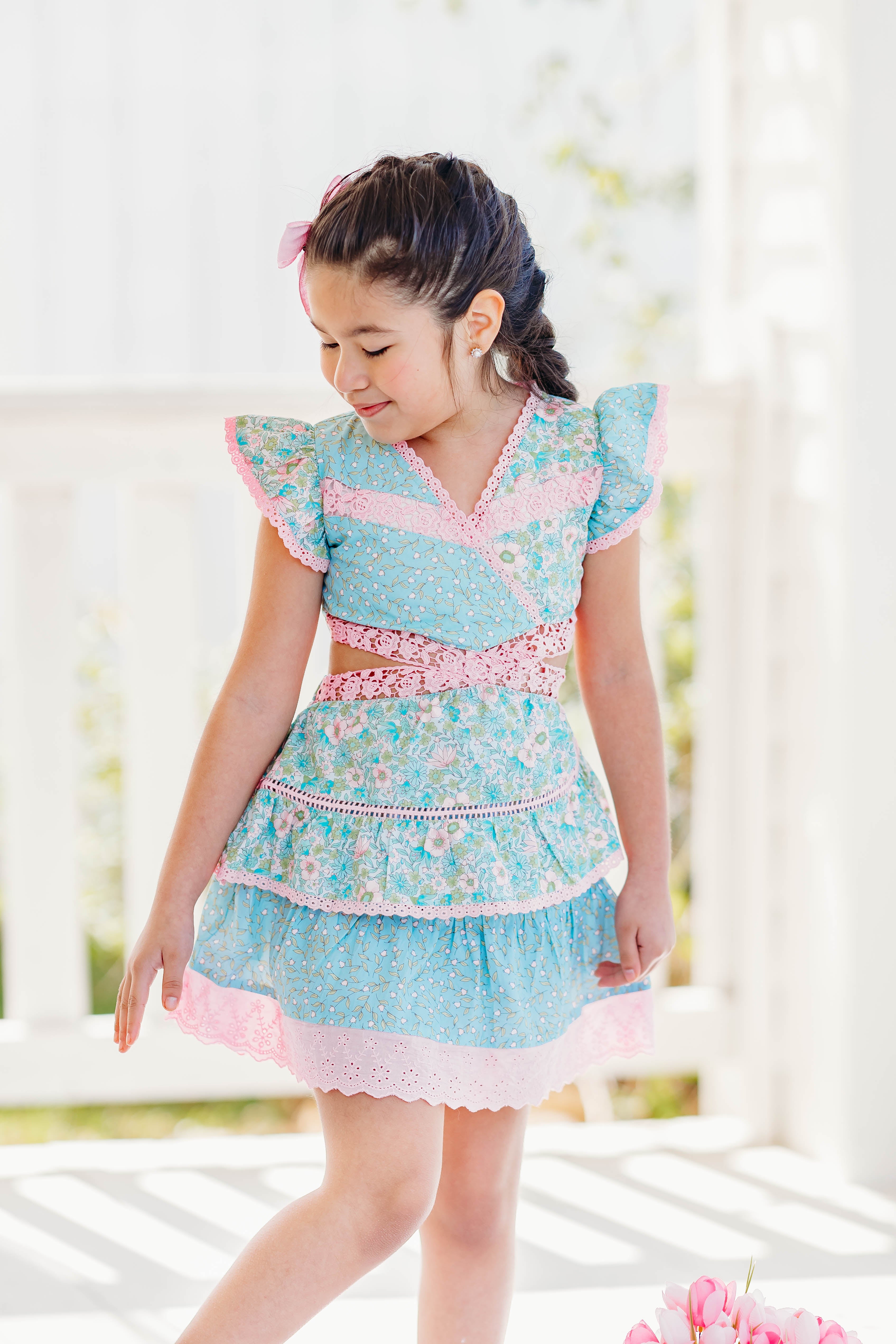 Danny Dress - Rose Water Blossom