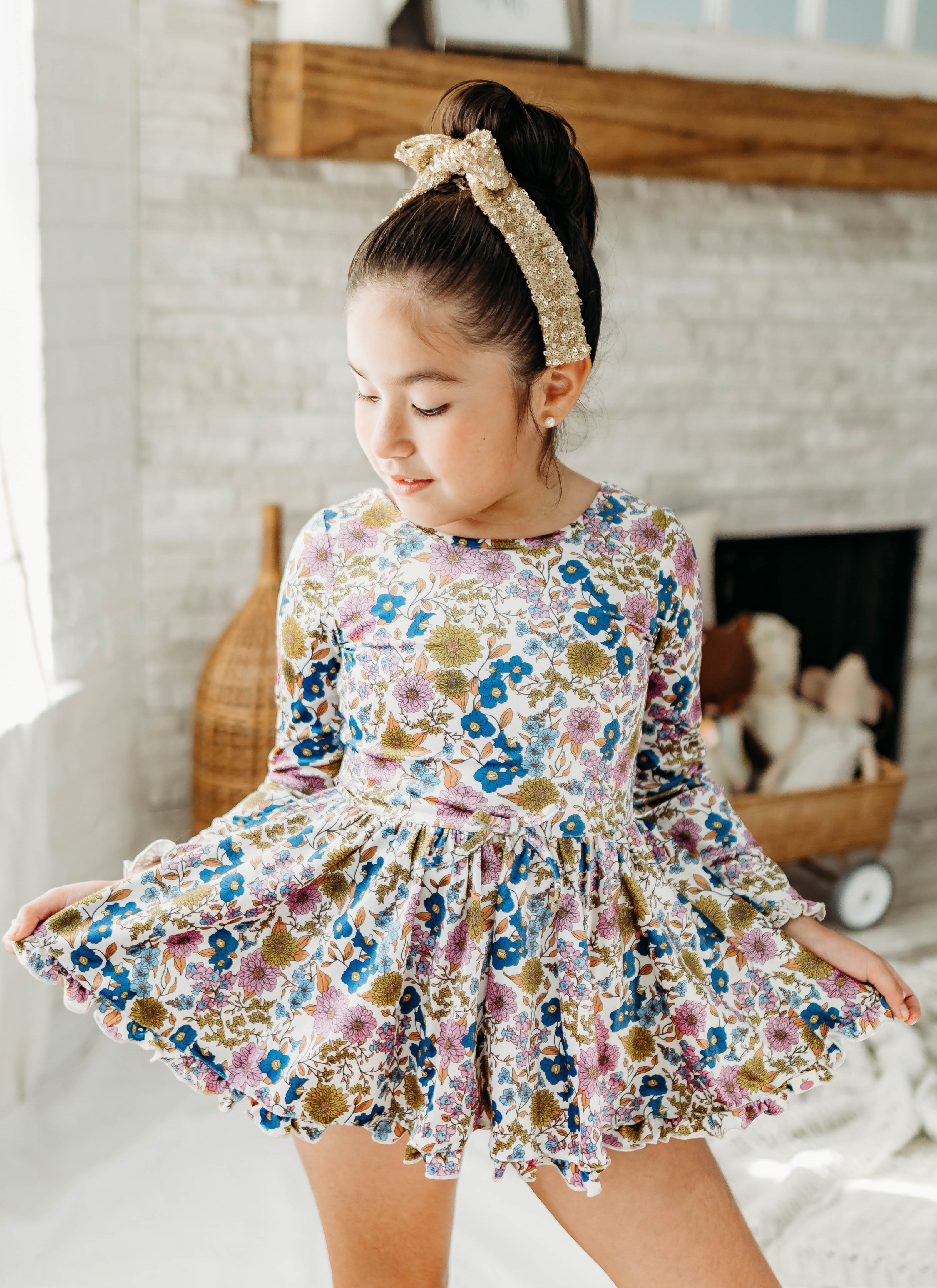 Farrah Velvet Leotard - Violet Fields