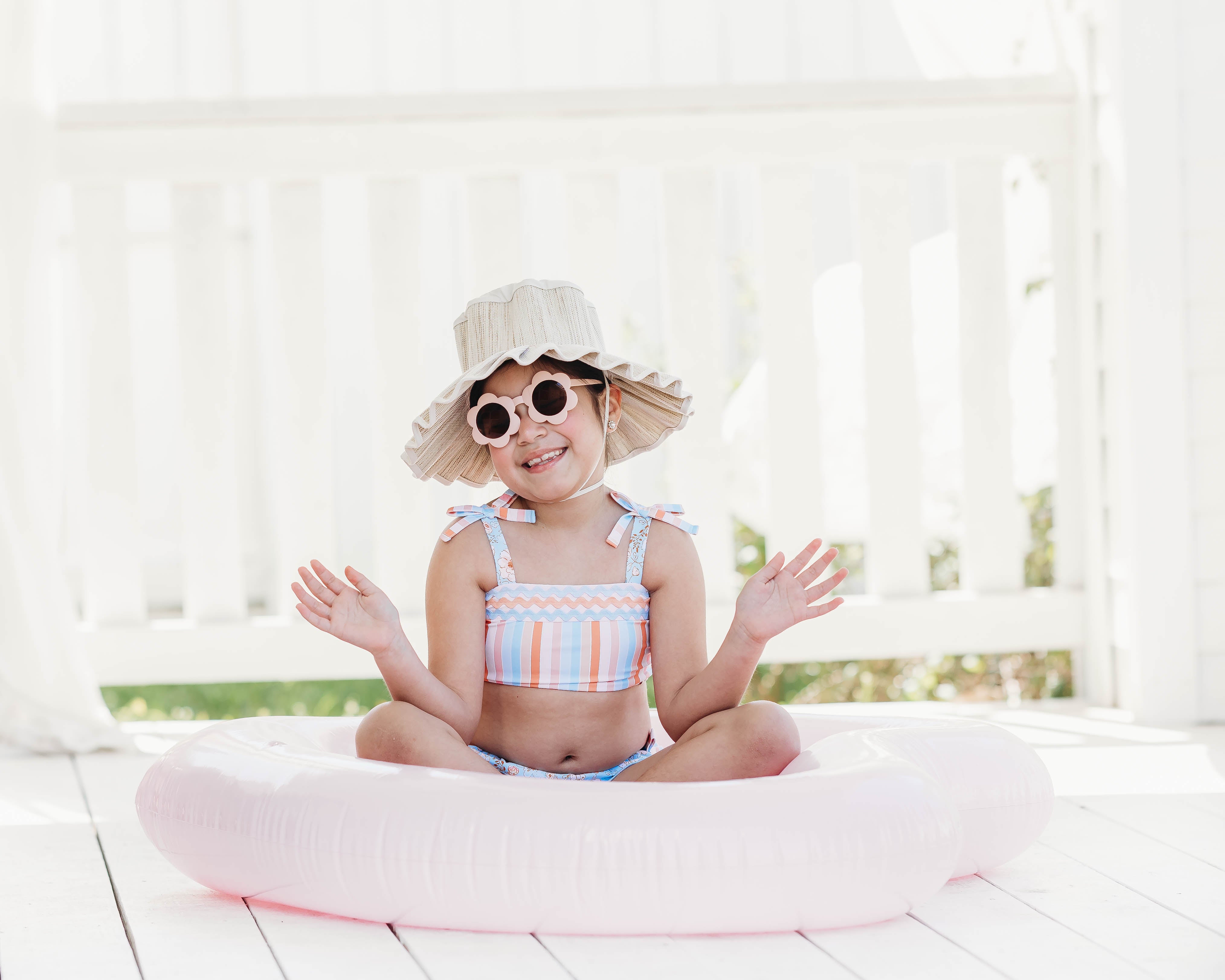 Bexley Swimsuit - Tangerine Tides (Pre-Order)