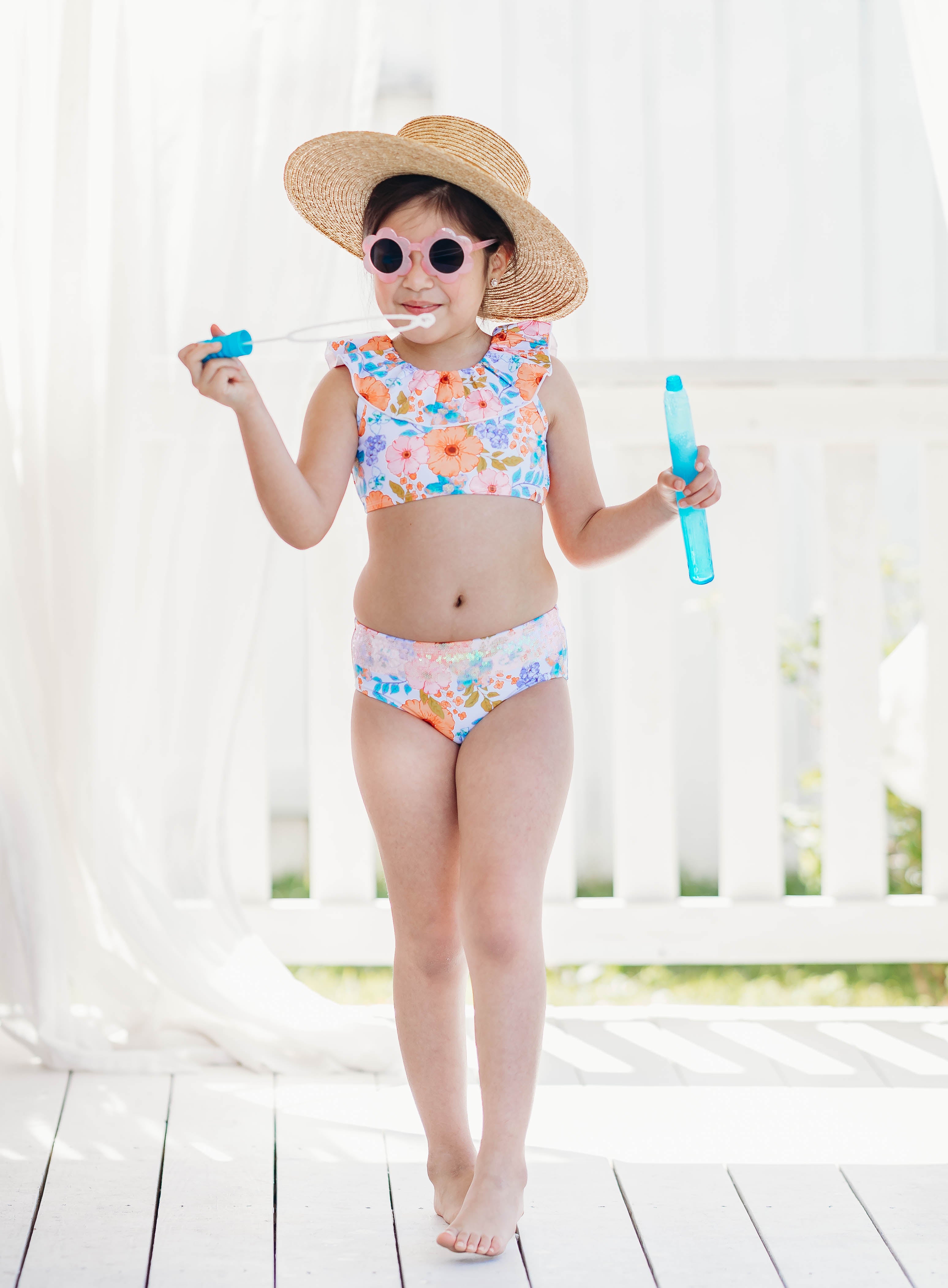 Hazel Swimsuit - Flamingo Fantasy (Pre-Order)