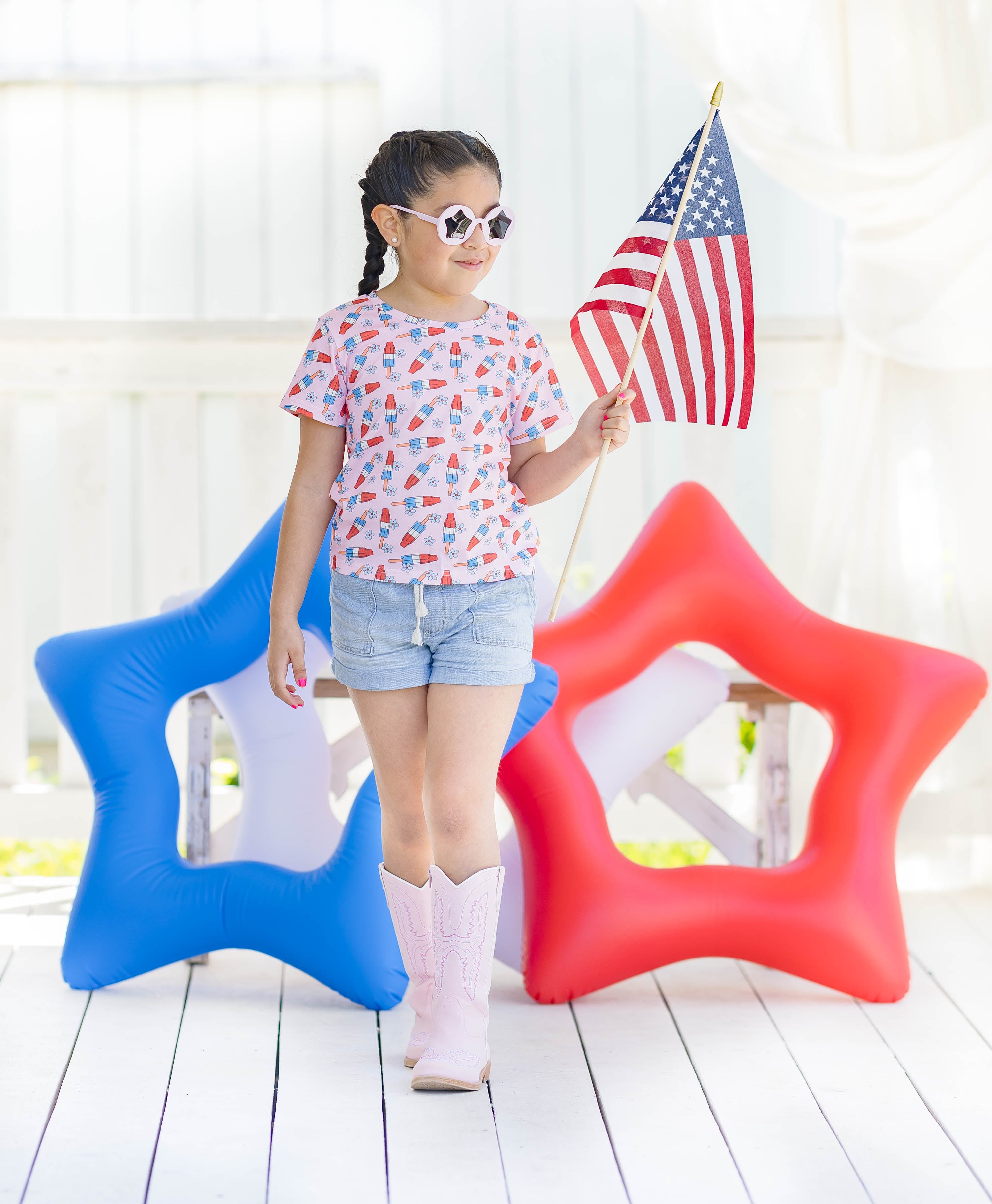 Graphic Tee - Bomb Pop Bliss