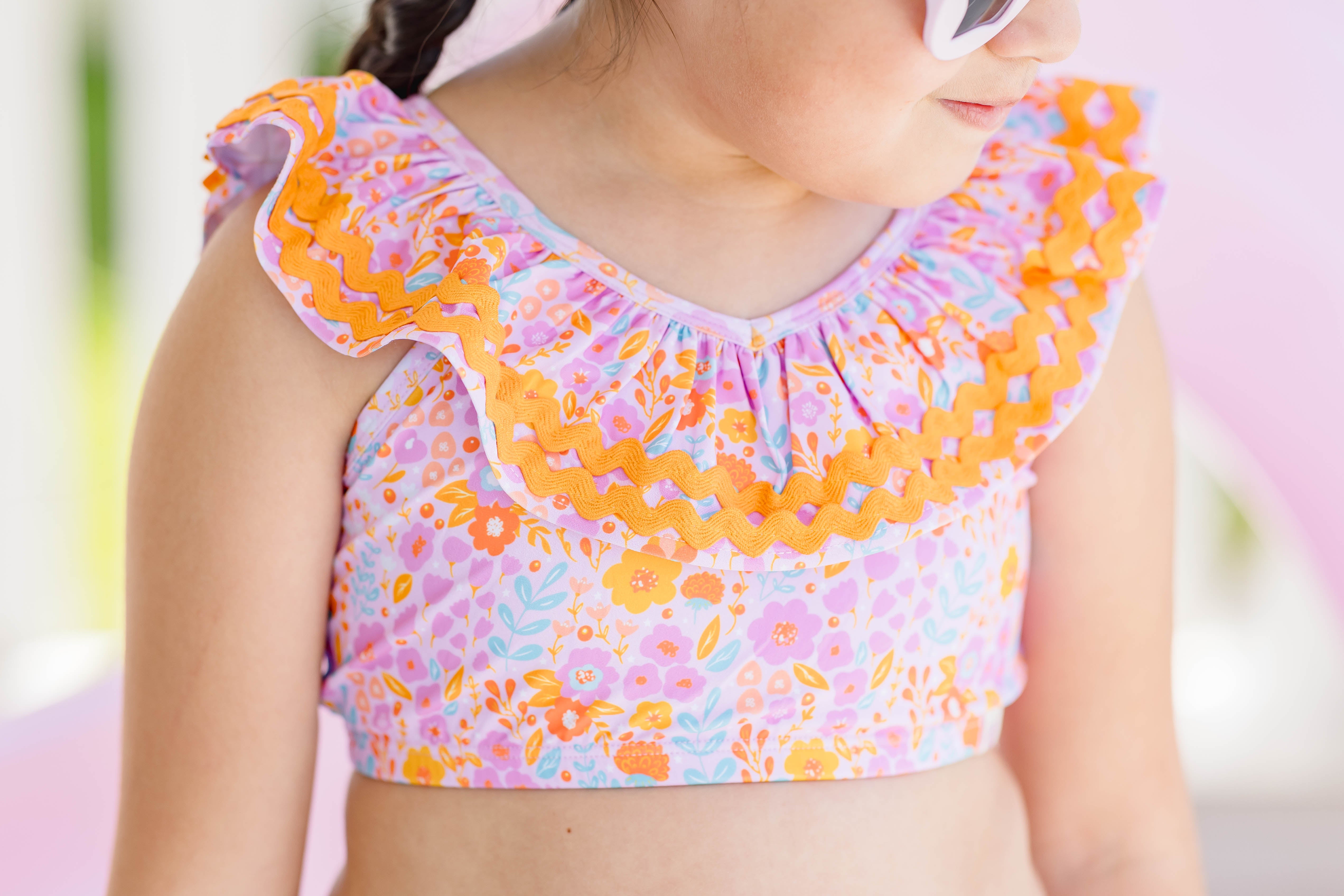 Lila Swimsuit - Pink Papaya Parade