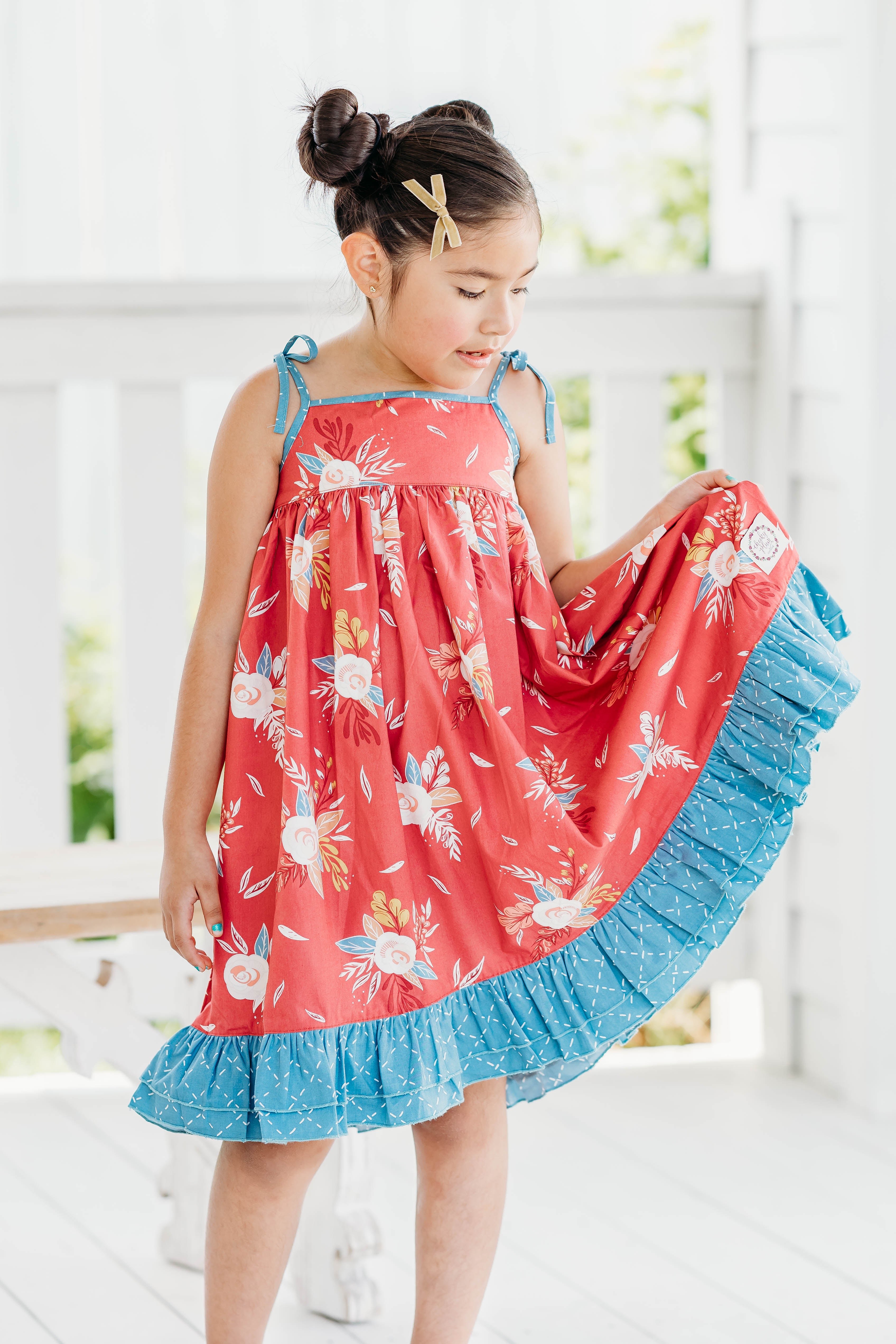 Stella Dress - Rosewood (Final Sale)