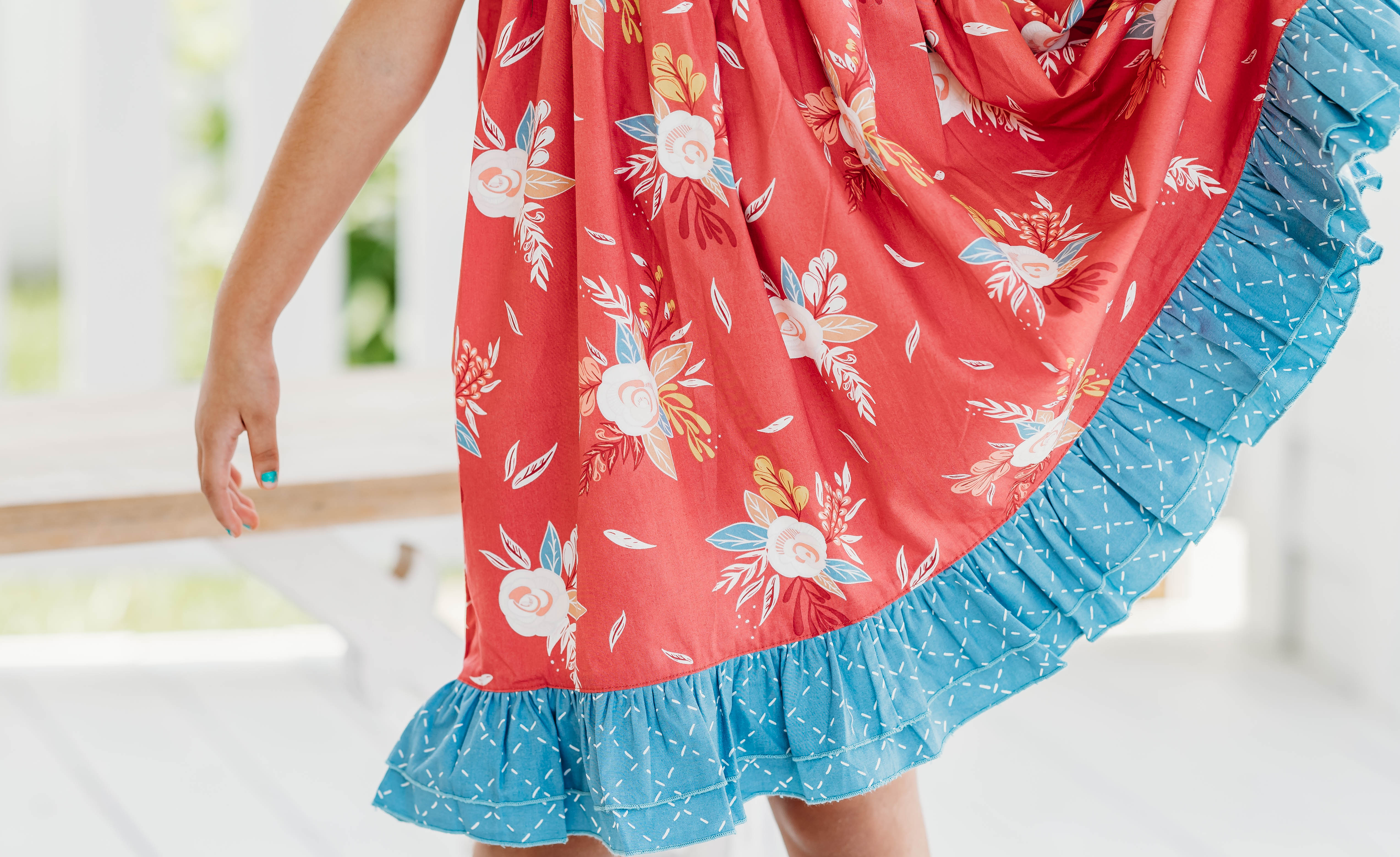 Stella Dress - Rosewood (Final Sale)