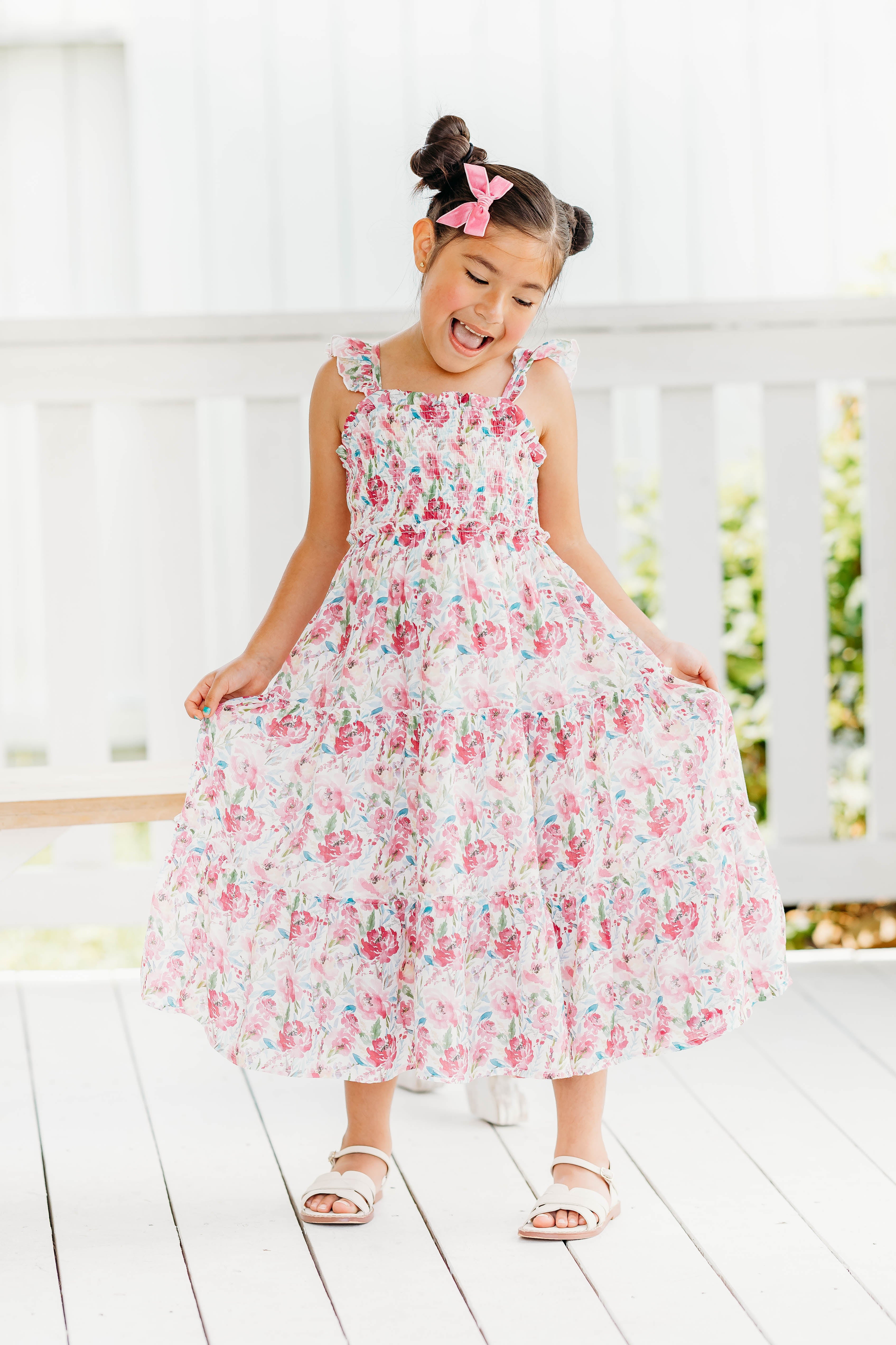 Fiona Maxi Dress - Sakura Blossom