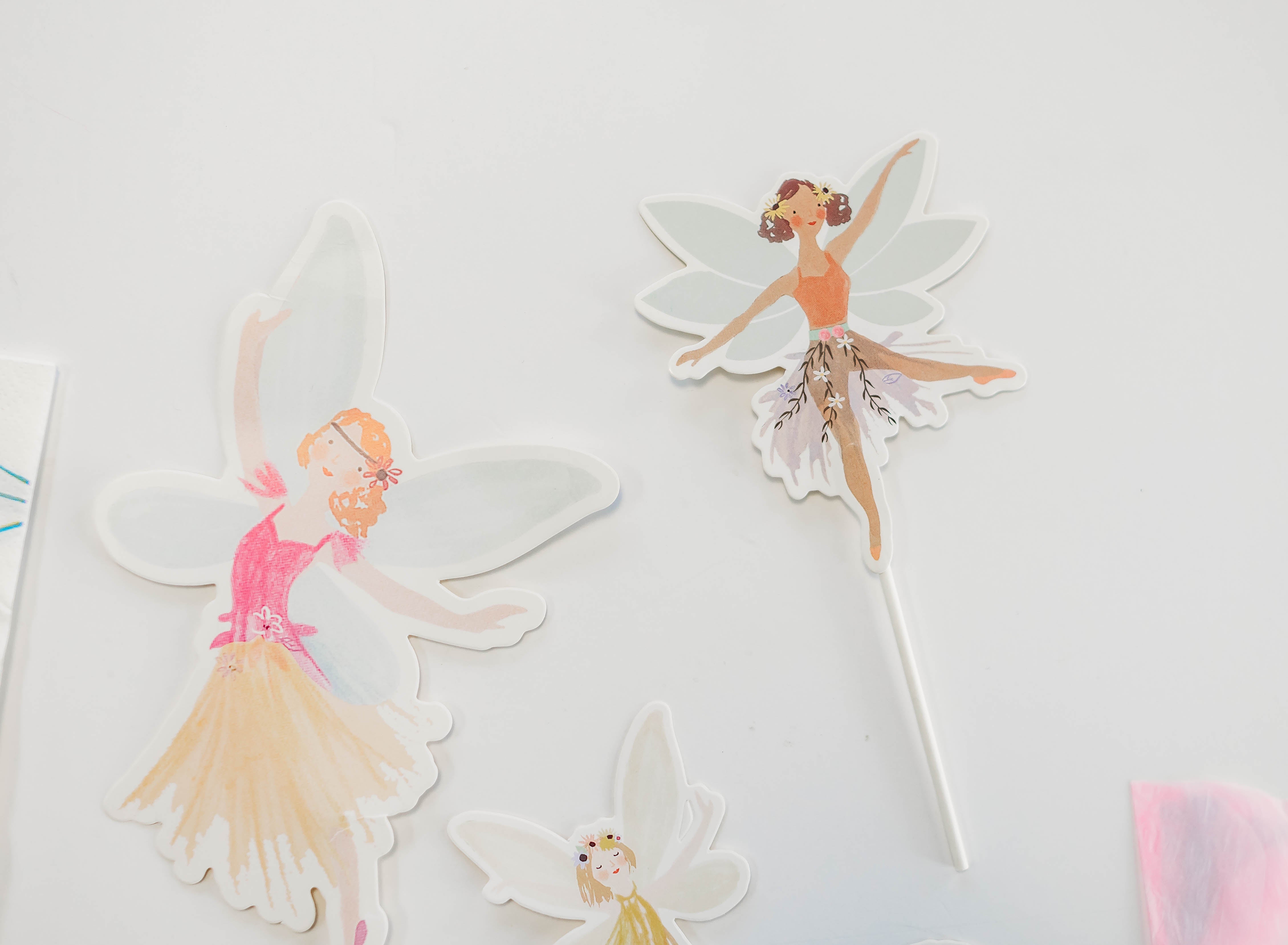 Fairy Cake Topper Set