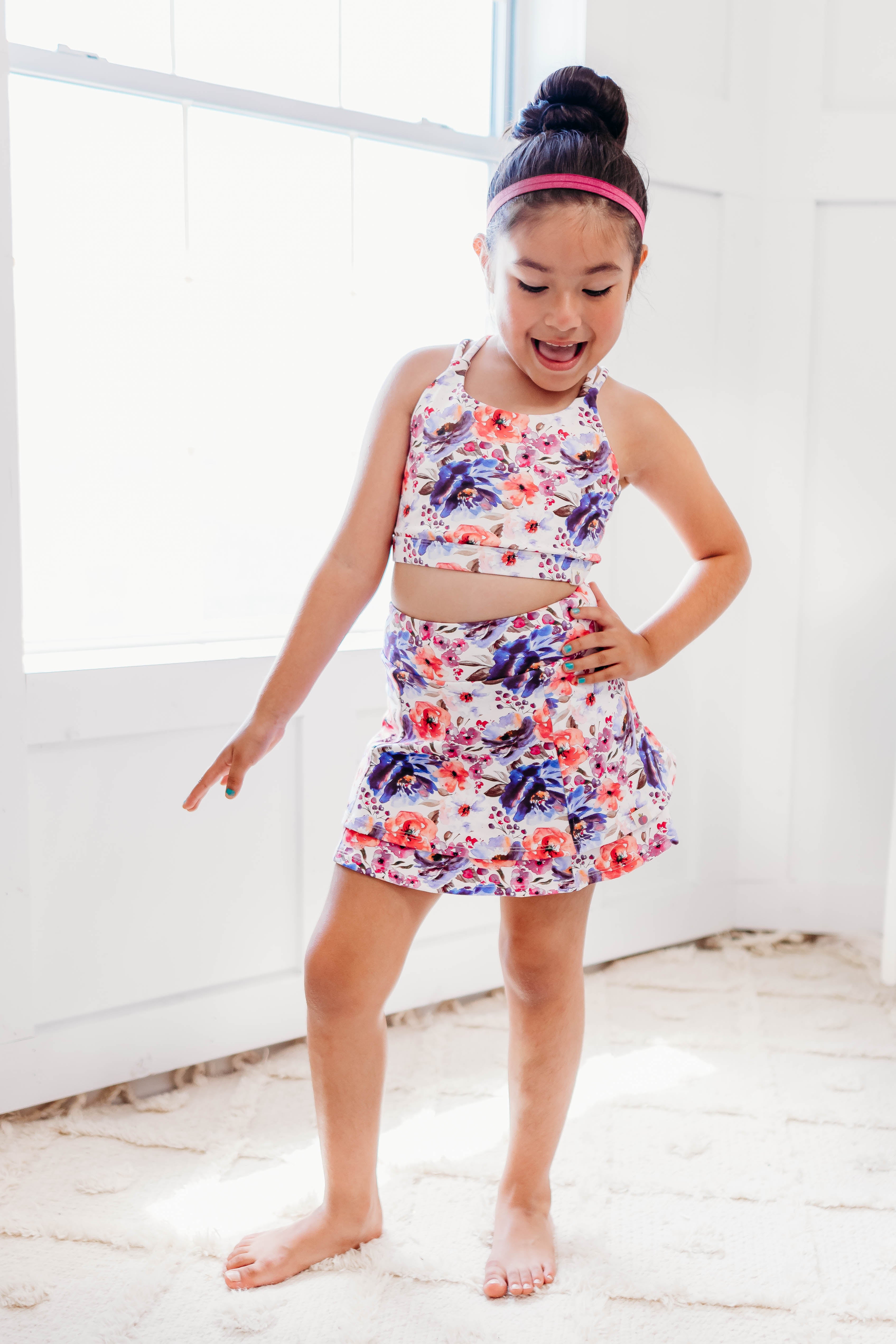 Active Crop Top - Razzle Dazzle (Runs Small)