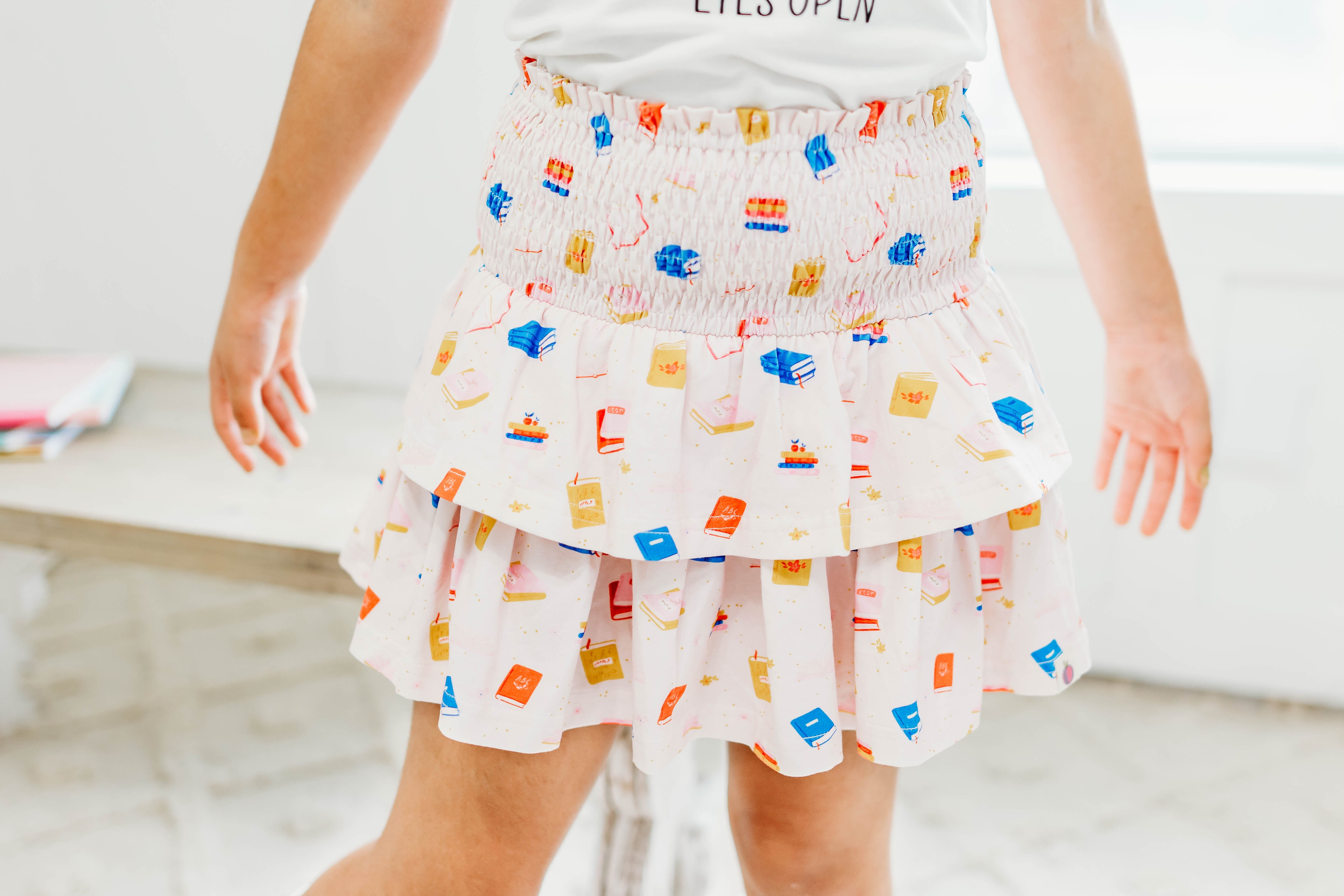 Blair Layer Skirt - Bookworm