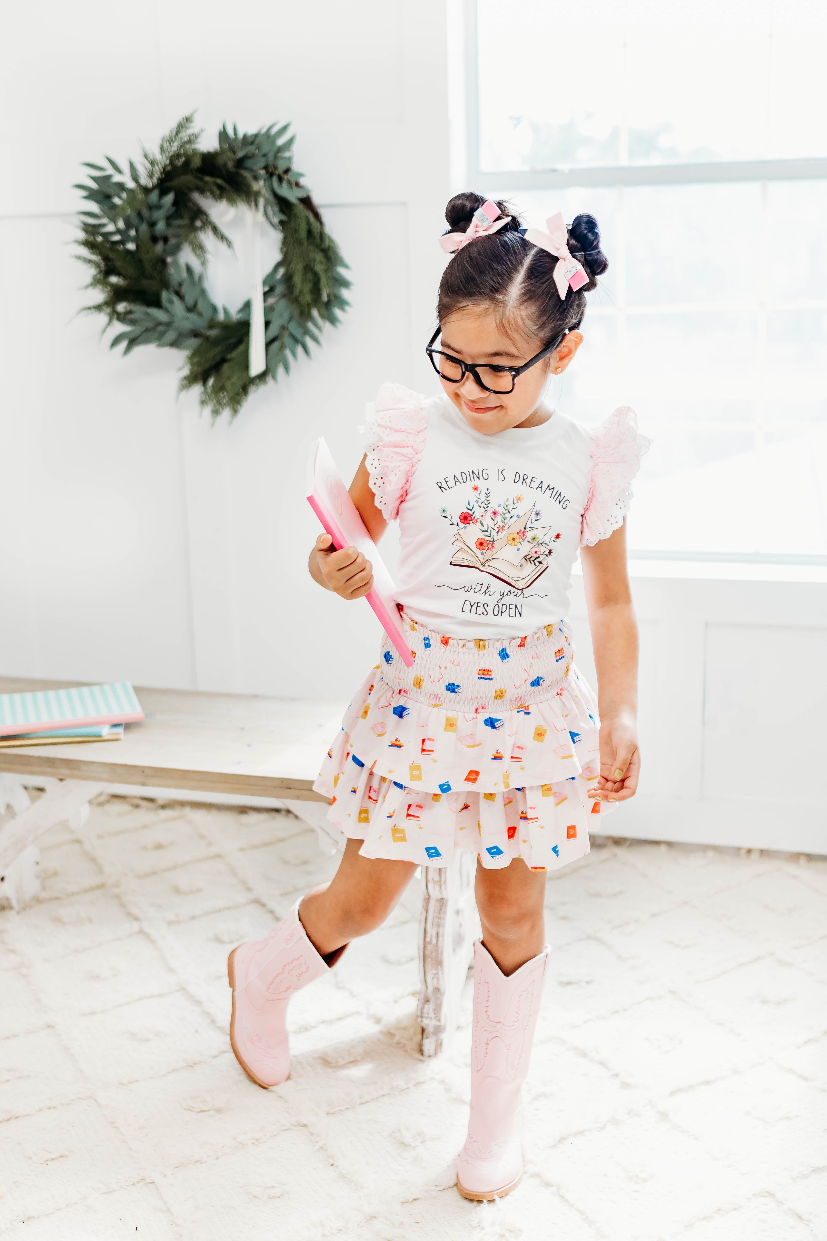 Blair Layer Skirt - Bookworm