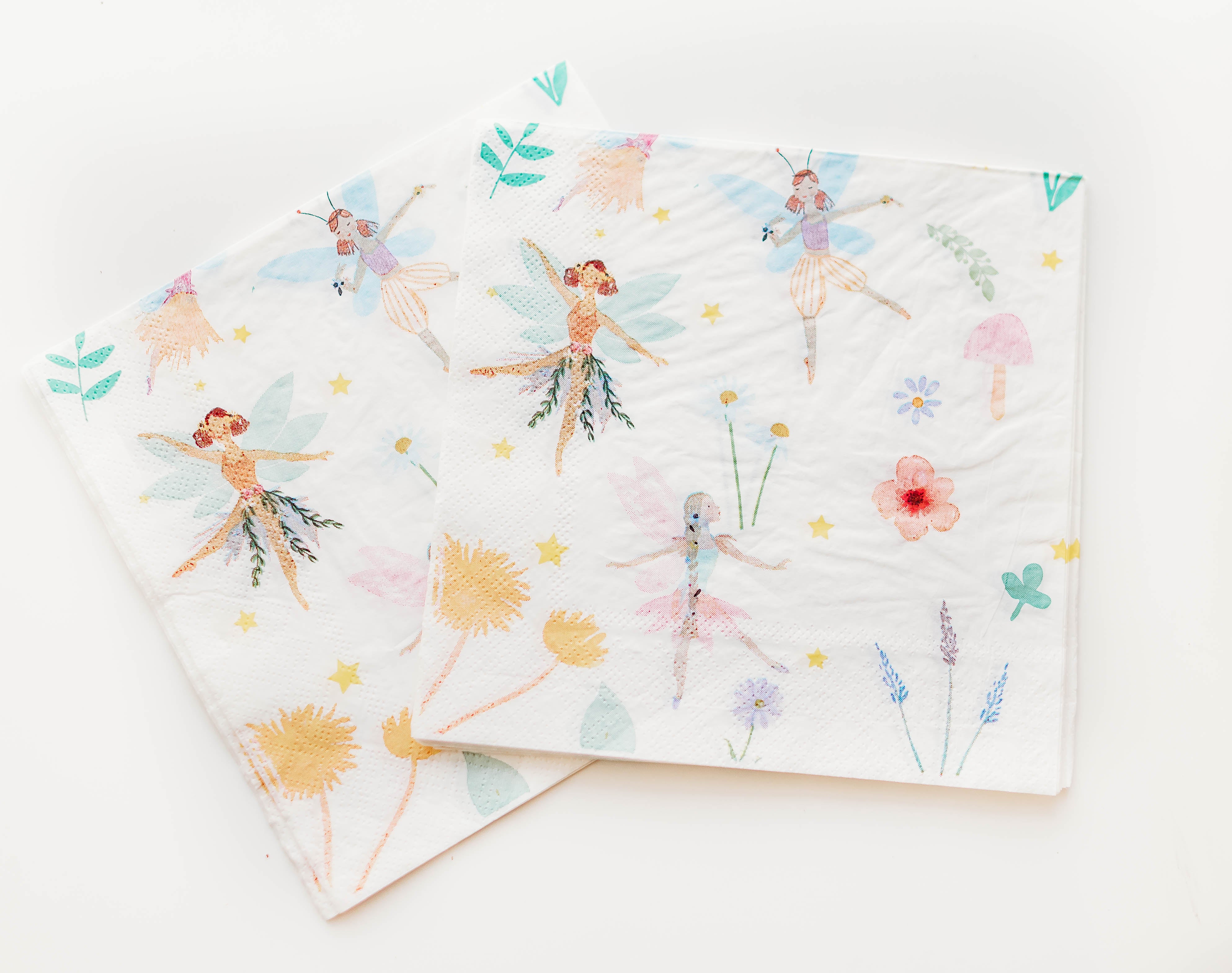 Fairy Large Napkins - 10 PK