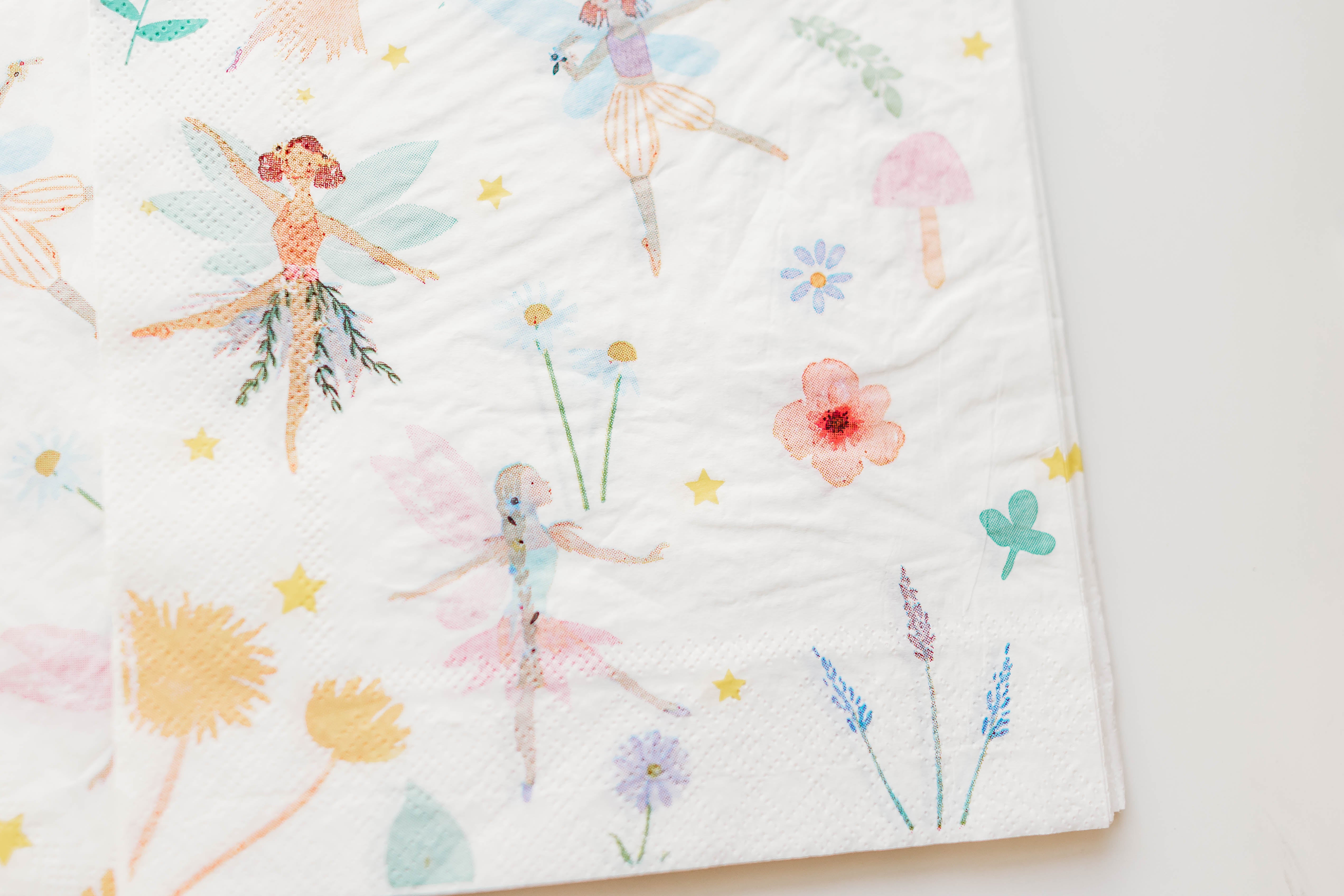 Fairy Large Napkins - 10 PK