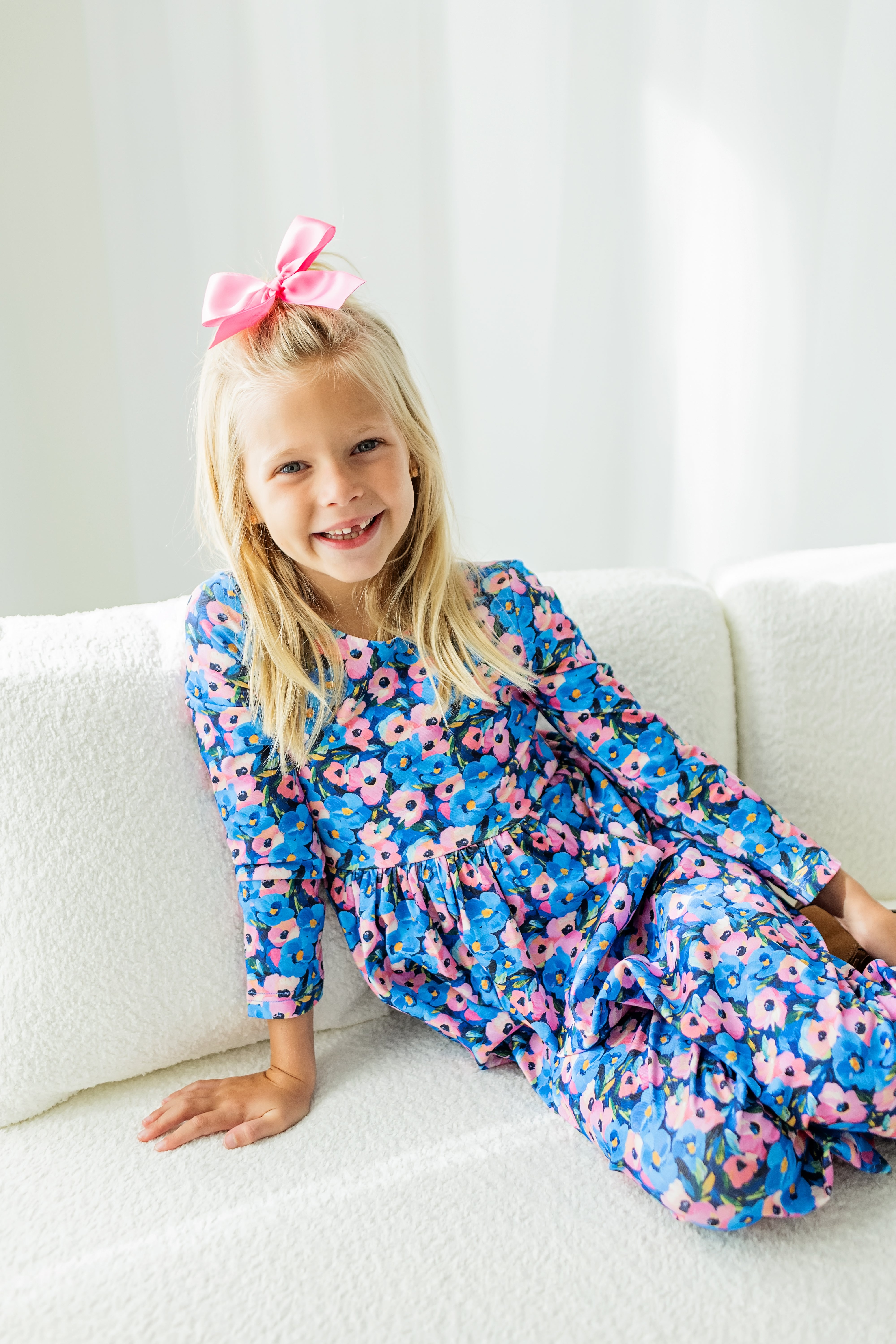 Ivy Romper - Storm Petal