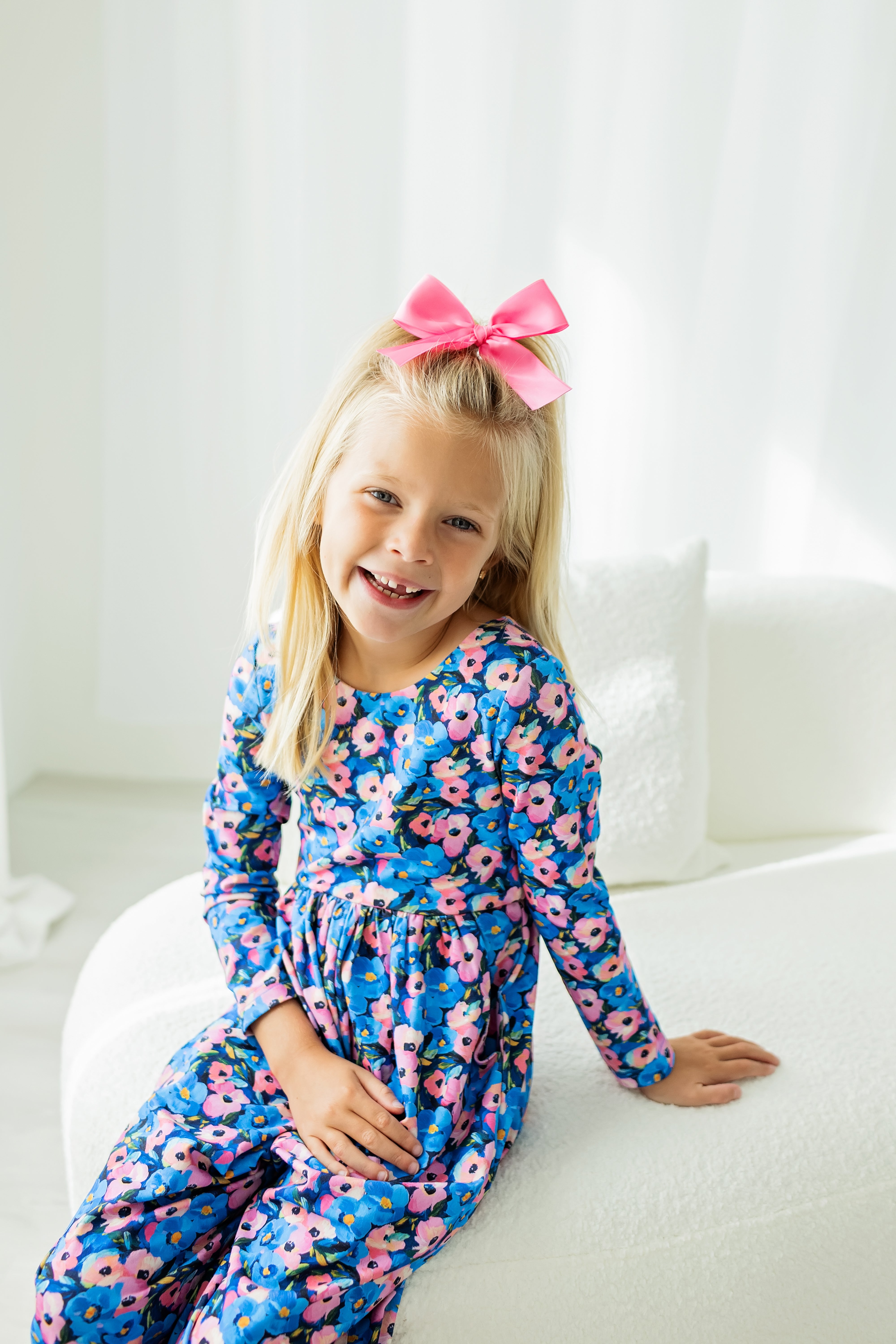 Ivy Romper - Storm Petal