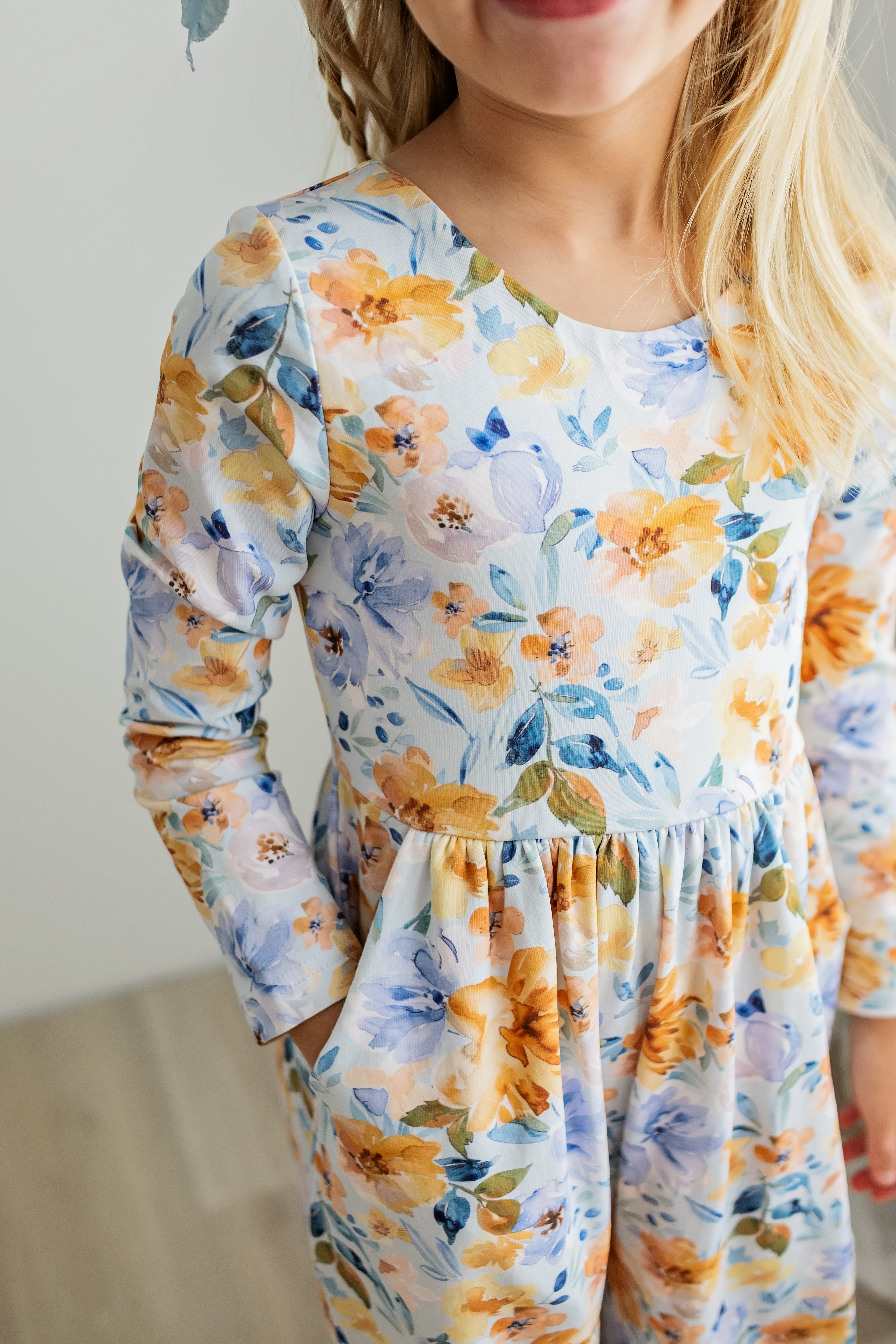 Ivy Romper - Azure & Amber