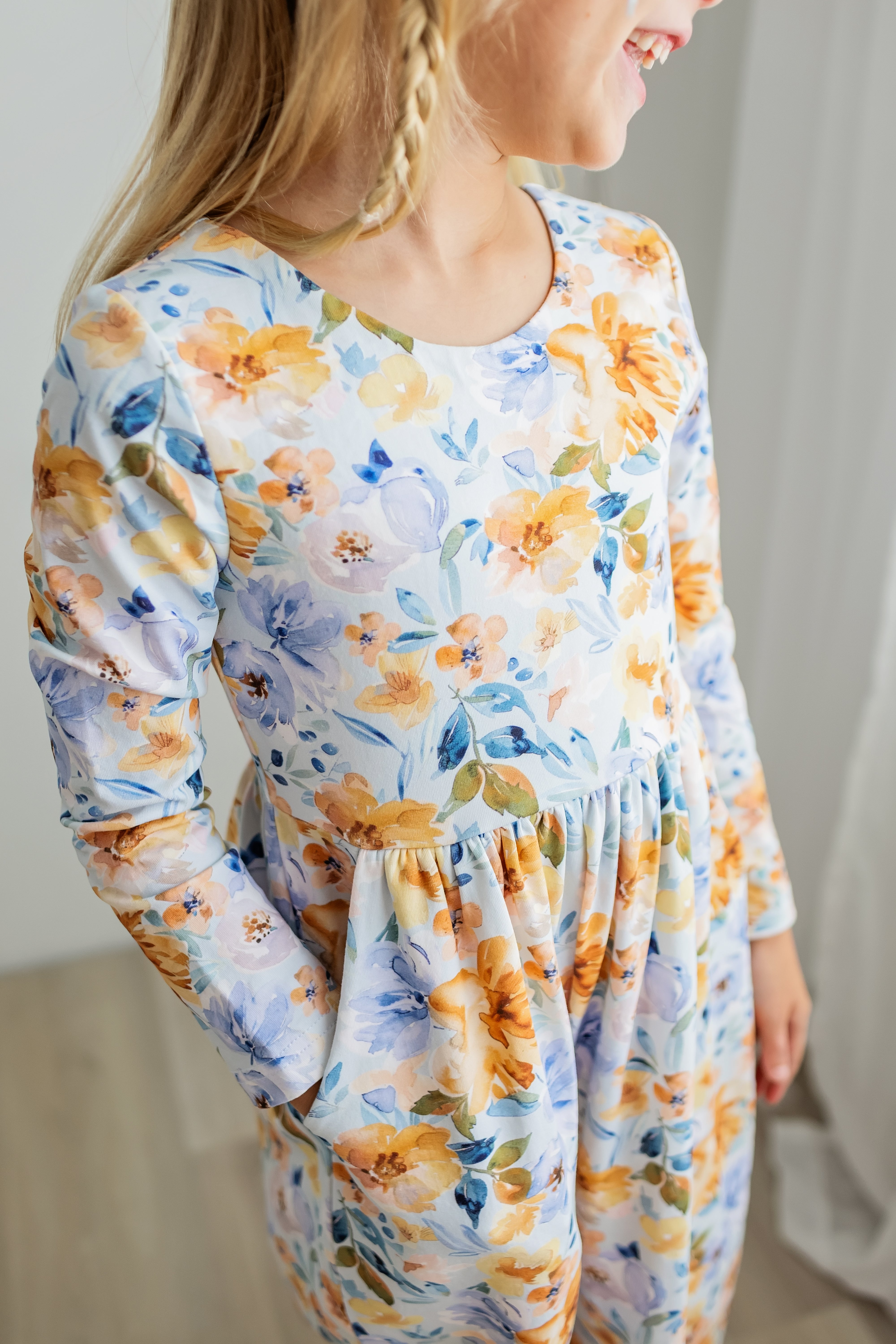 Ivy Romper - Azure & Amber