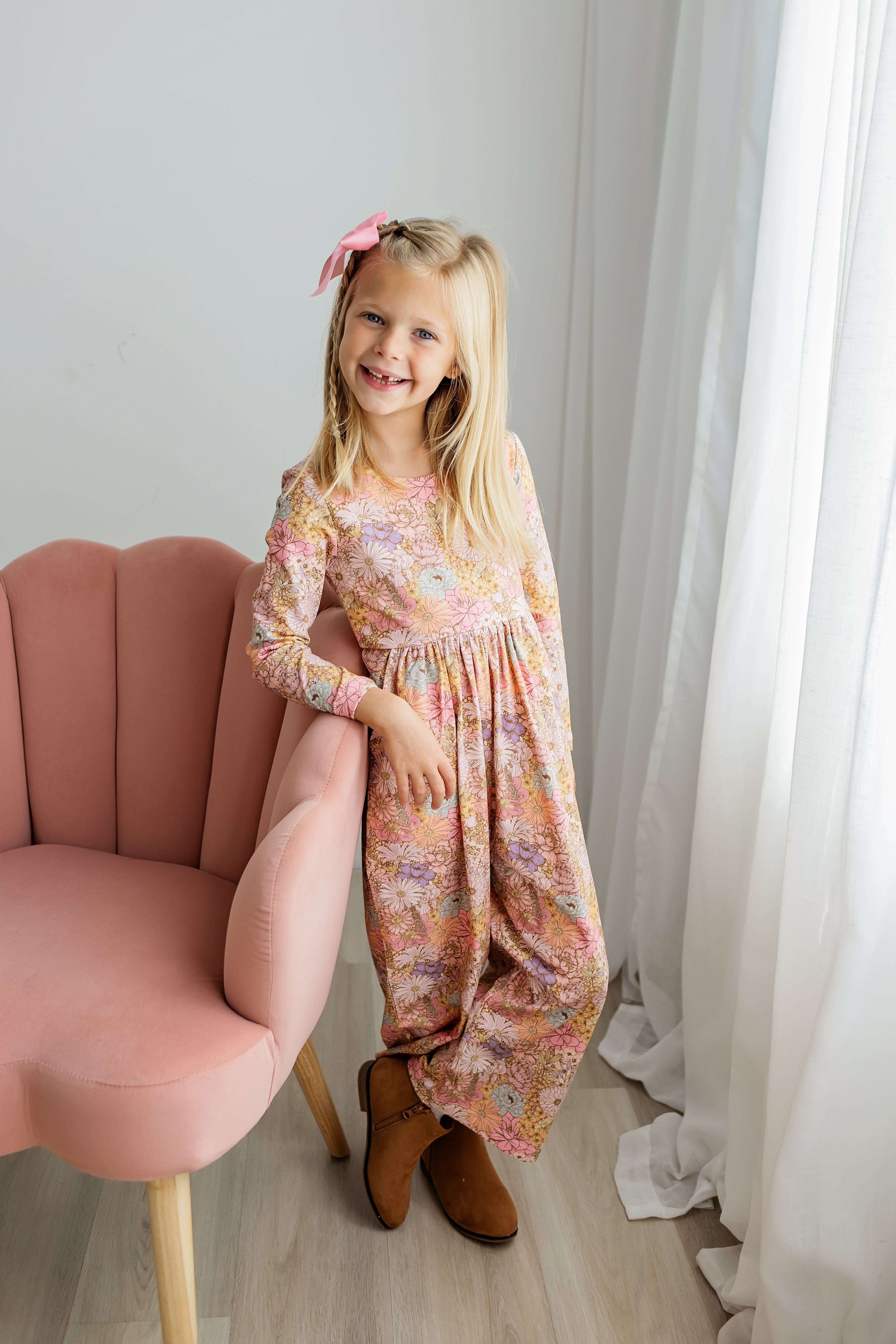 Ivy Romper - Dusky Dahlia (Pre-Order)