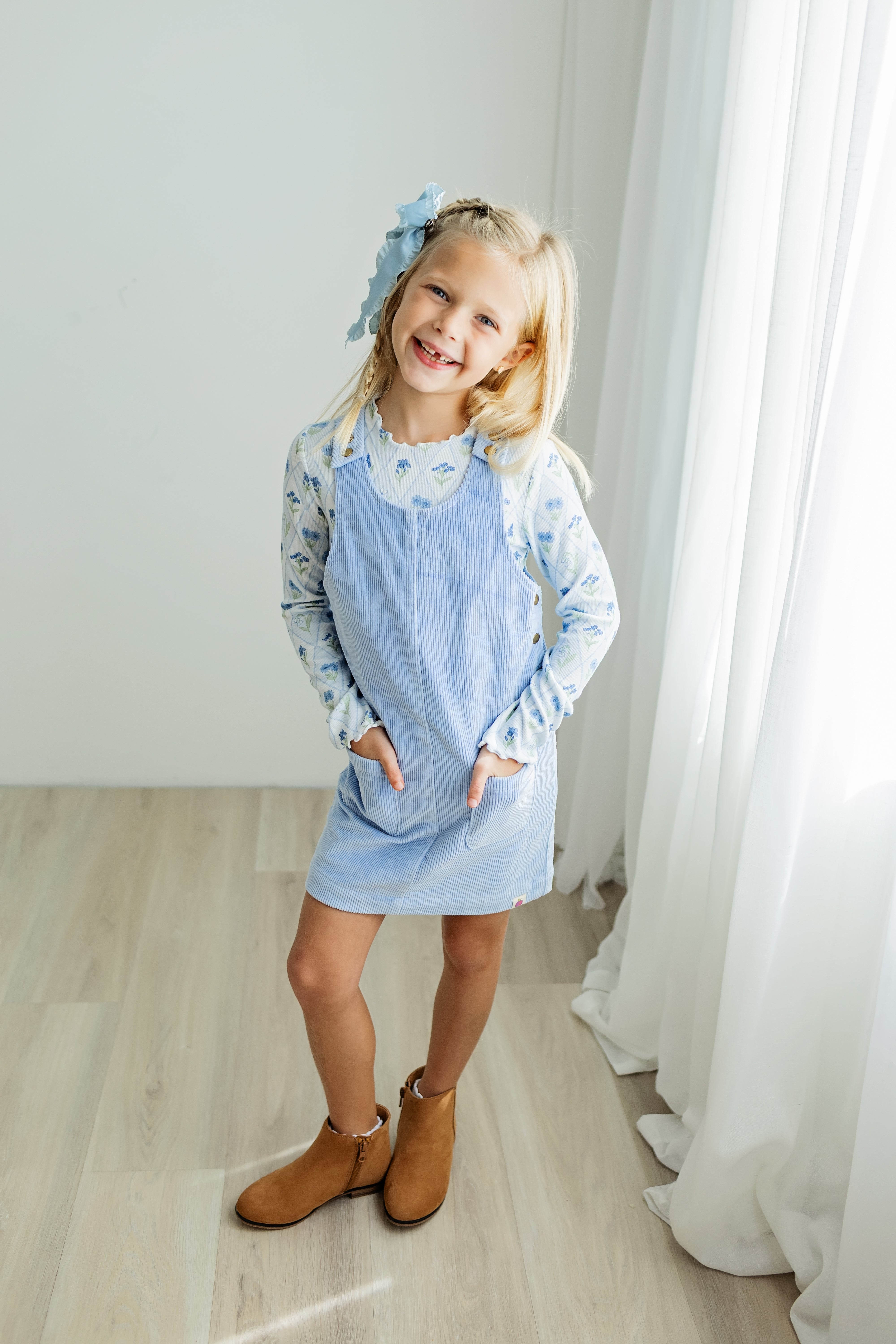 Parker Corduroy Jumper Set - Skyloom (Pre-Order)