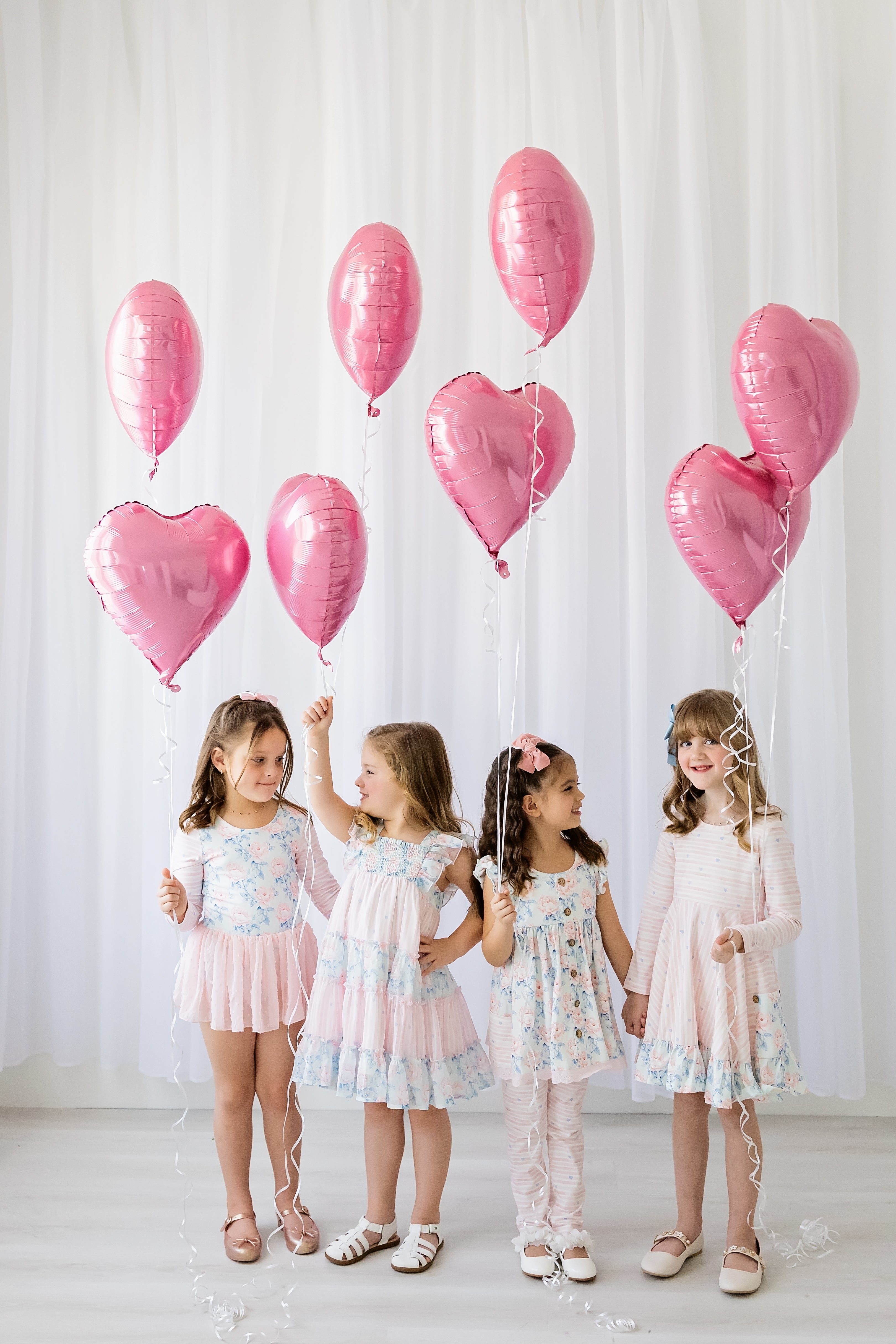 Brielle Shimmer Dress - Blooming Grace