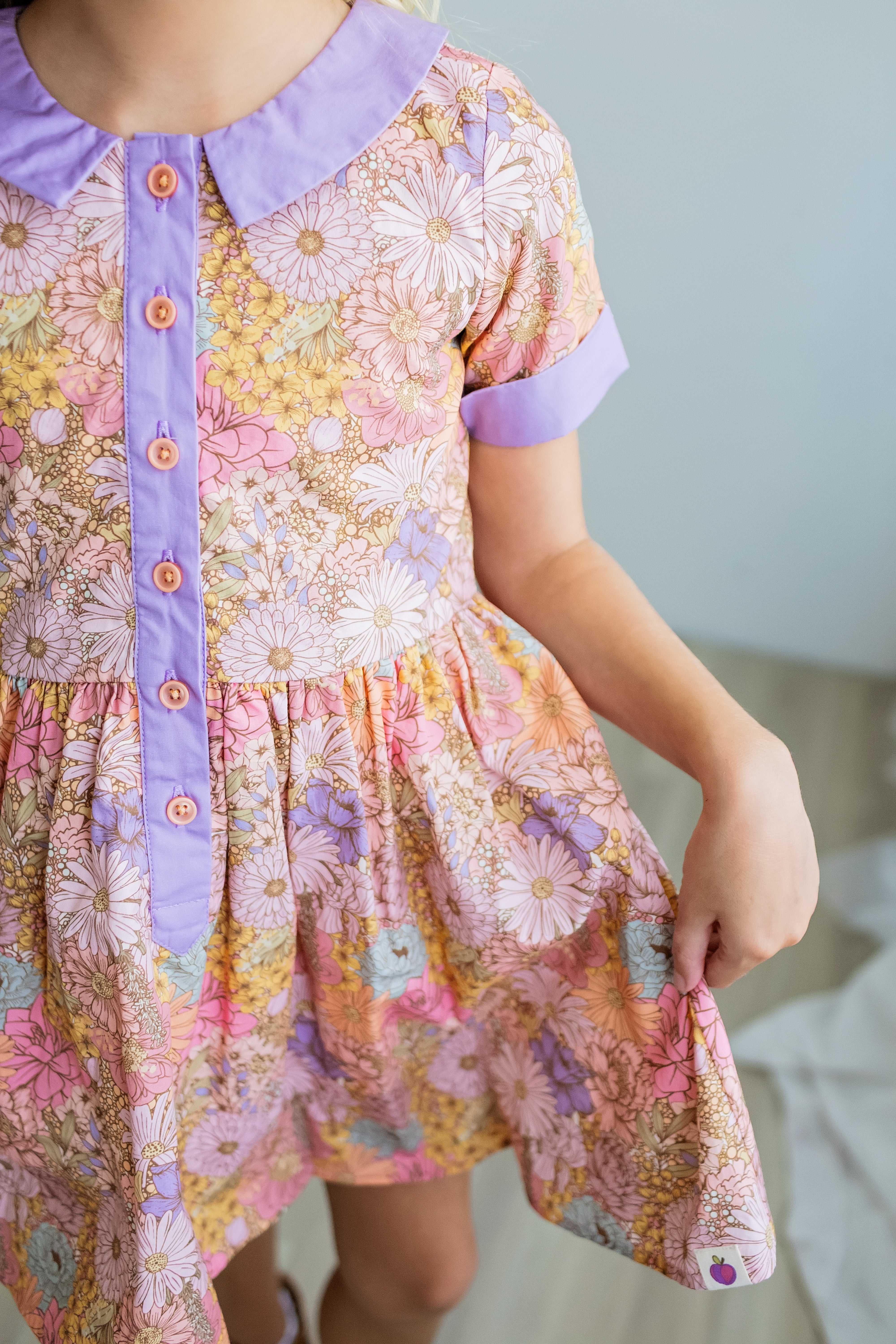 Ruby Mae Dress - Dusky Dahlia (Pre-Order)