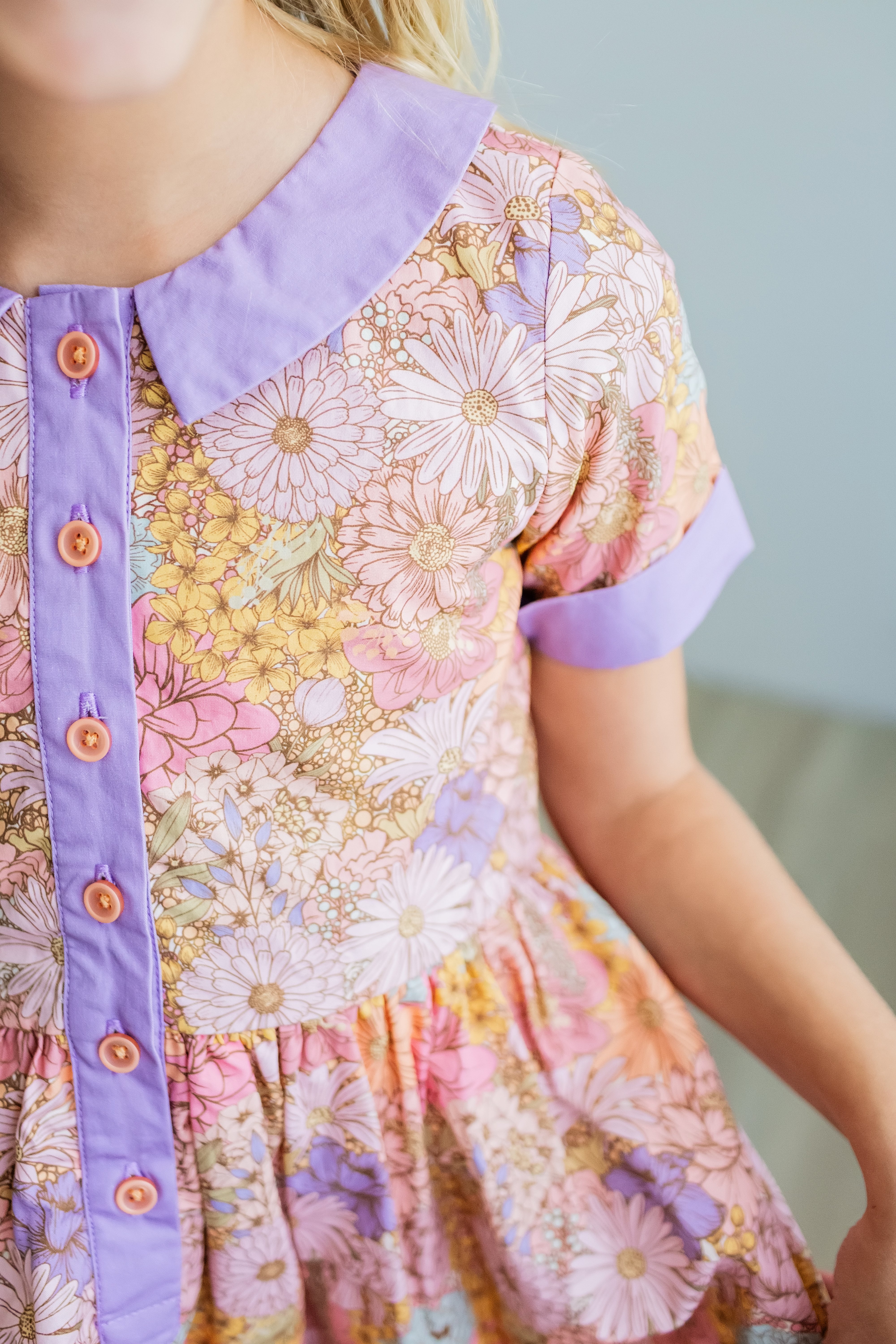 Ruby Mae Dress - Dusky Dahlia (Pre-Order)