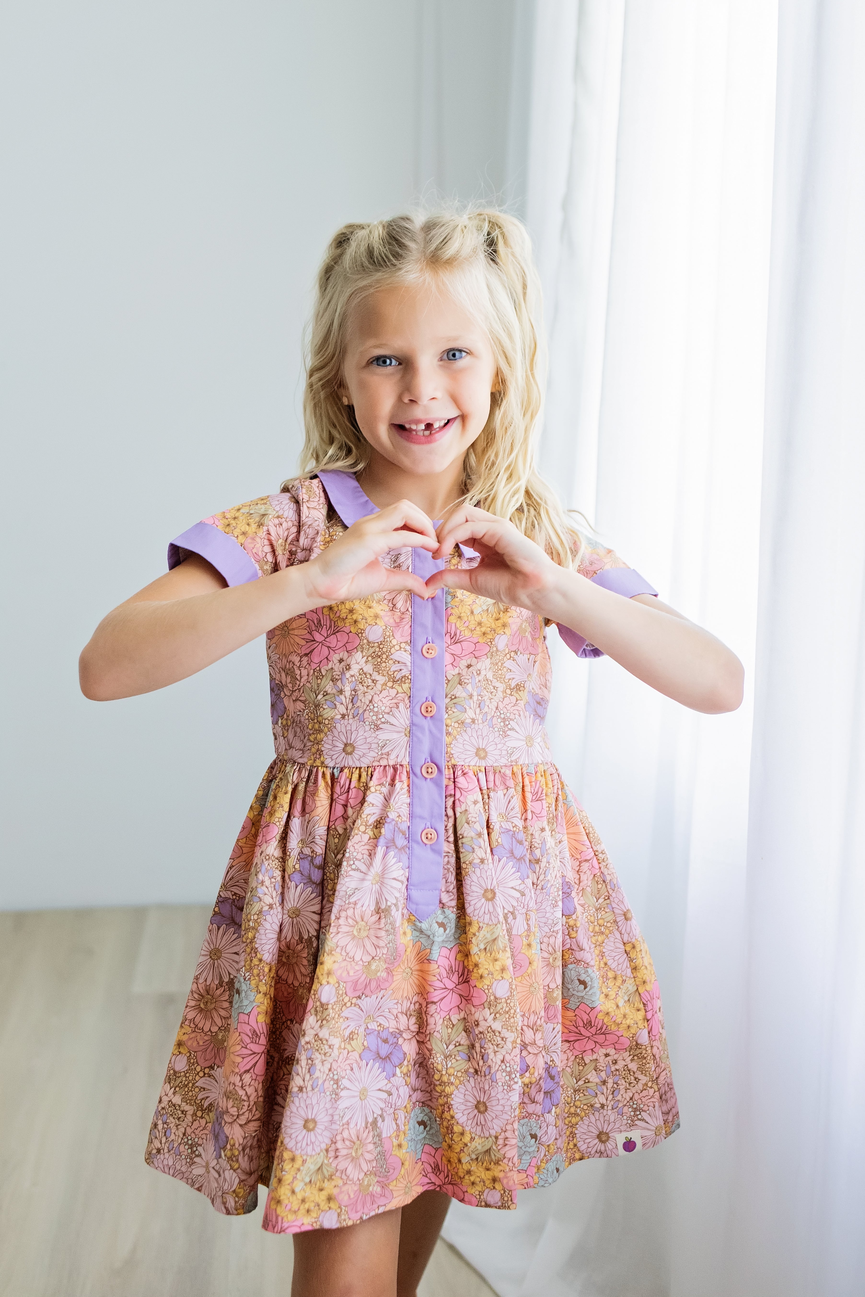 Ruby Mae Dress - Dusky Dahlia (Pre-Order)