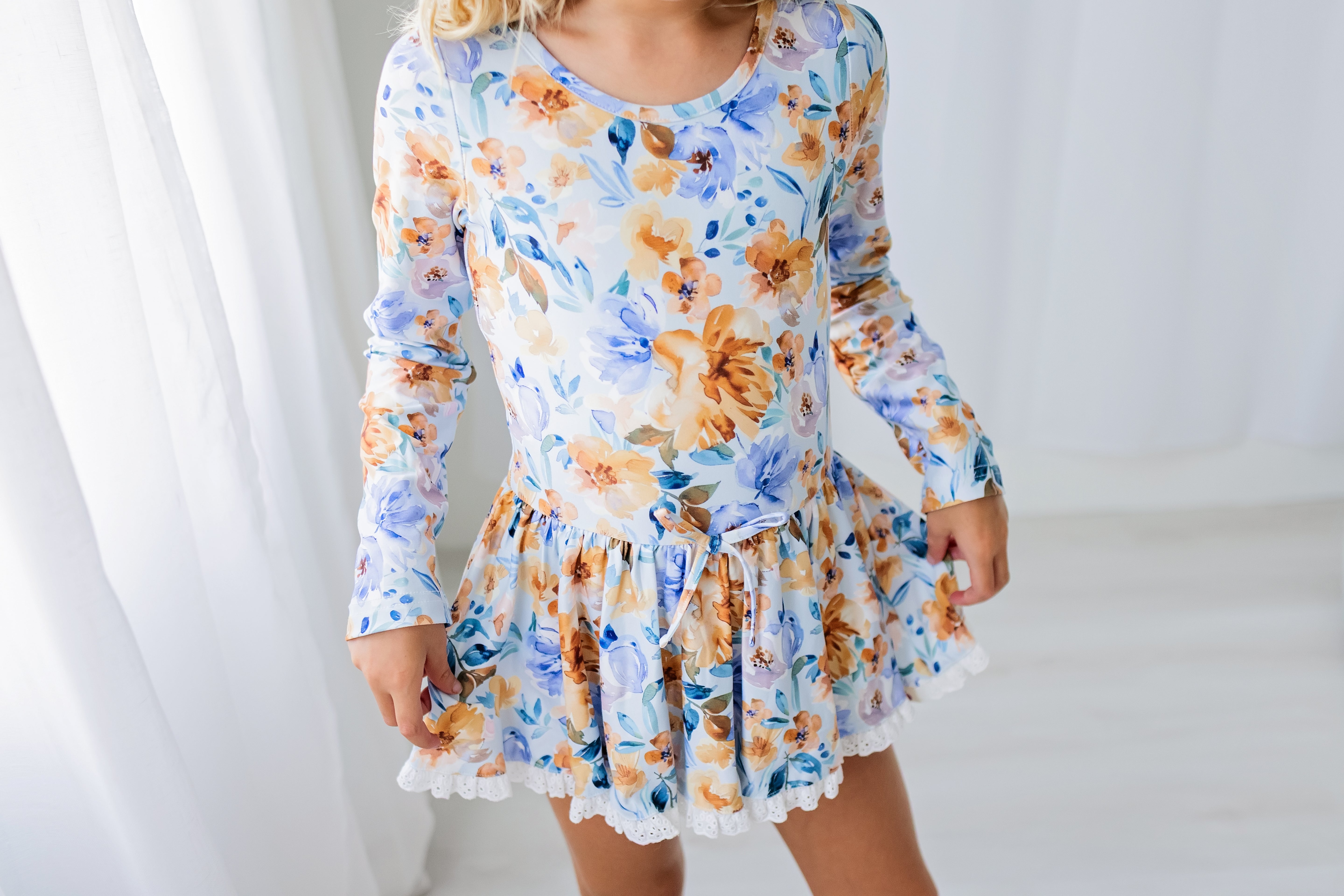 Farrah Leotard - Azure & Amber