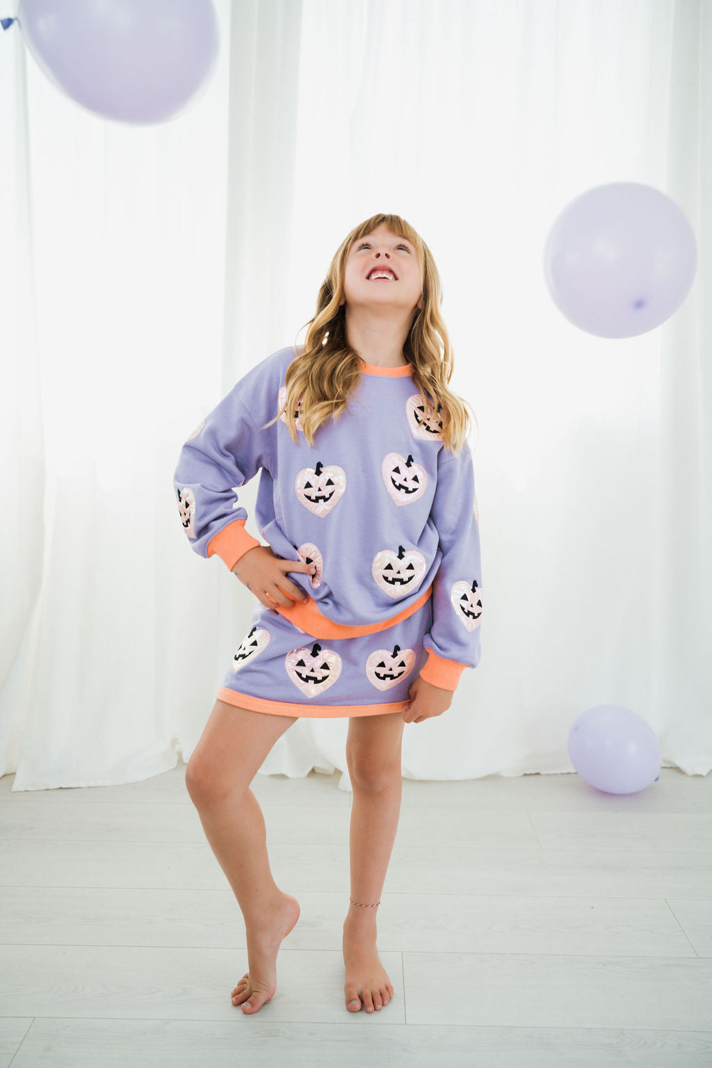 Sweater Top - Pumpkin Kisses