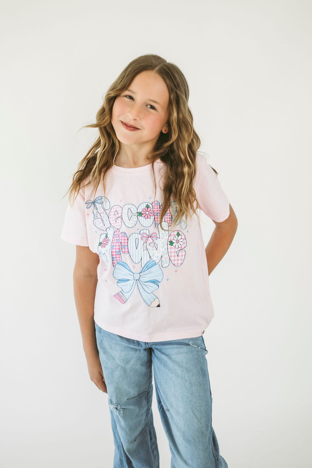 Graphic Tee - Second Grade Sweet Meadow