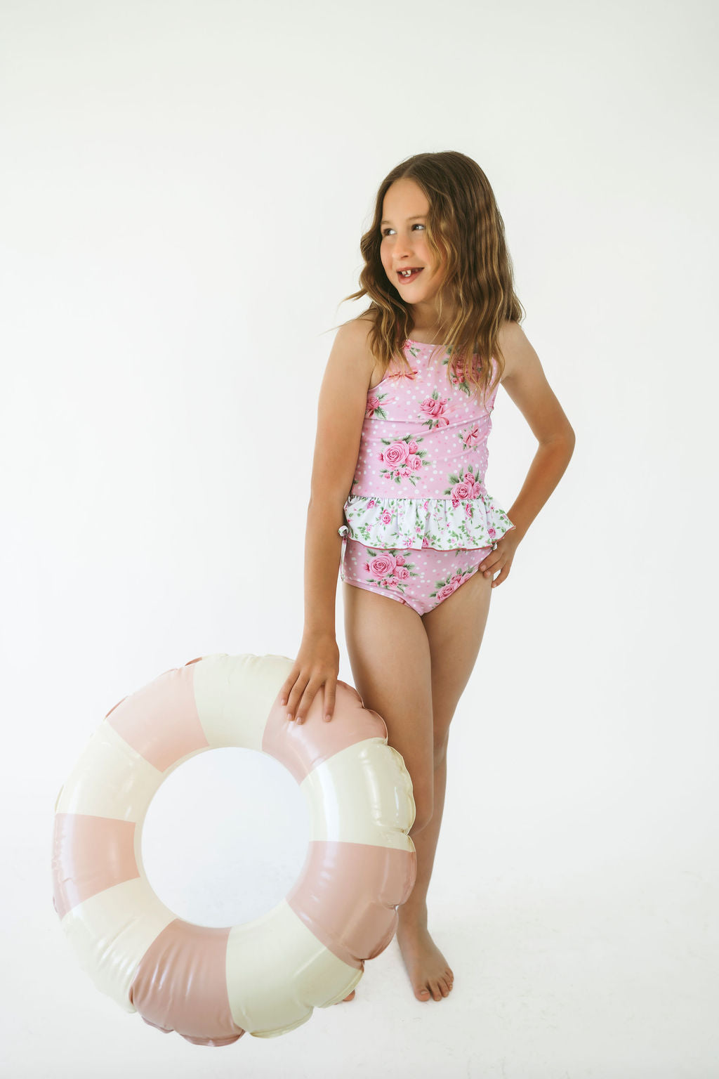 Selah Tankini Swimsuit - Shabby Rose