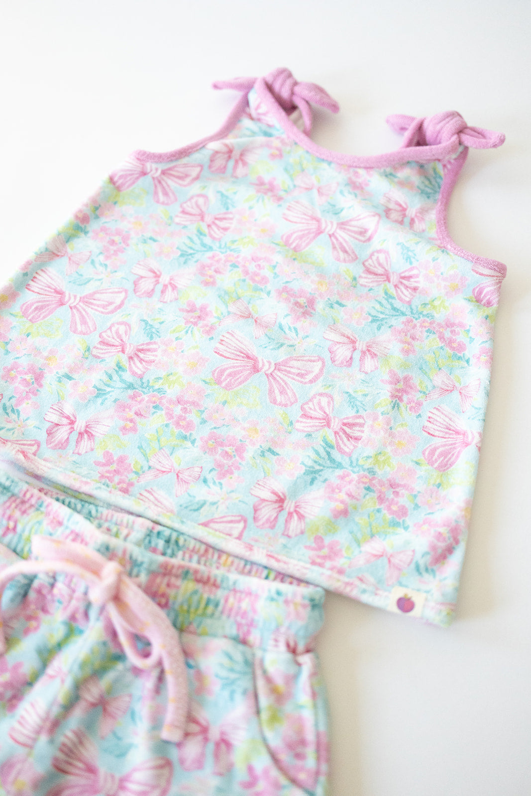 Terry Cloth Swim Cover Set - A Bow To Remember (Pre-Order)