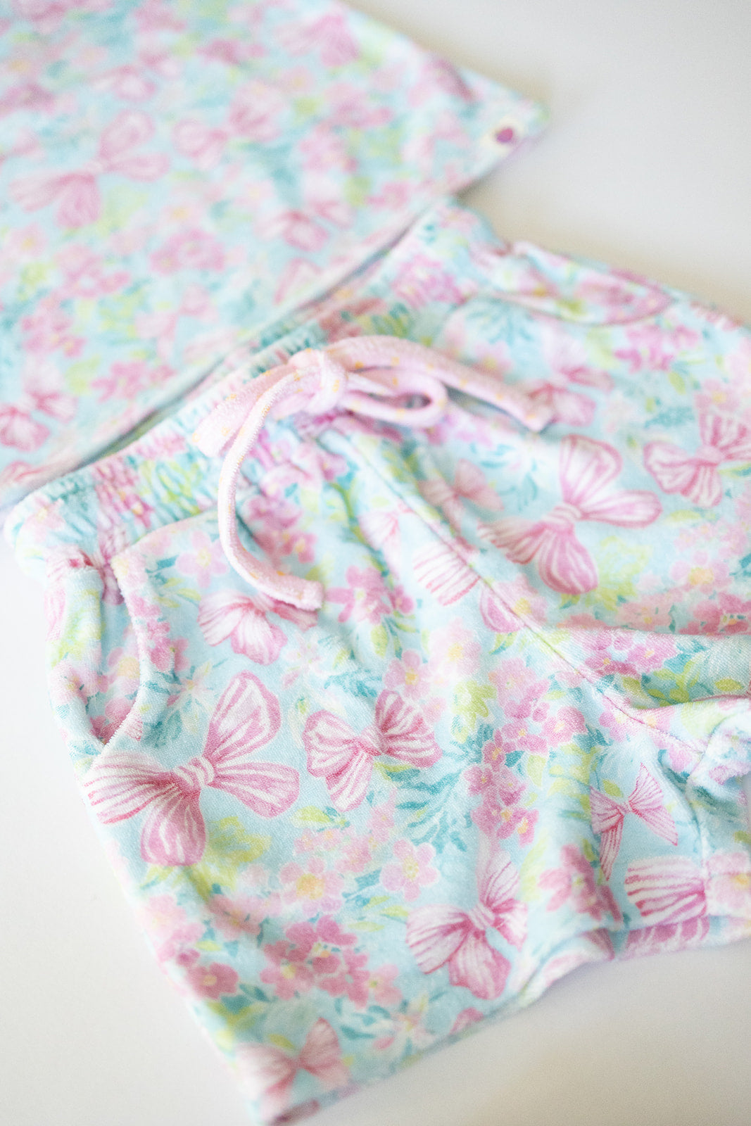 Terry Cloth Swim Cover Set - A Bow To Remember (Pre-Order)
