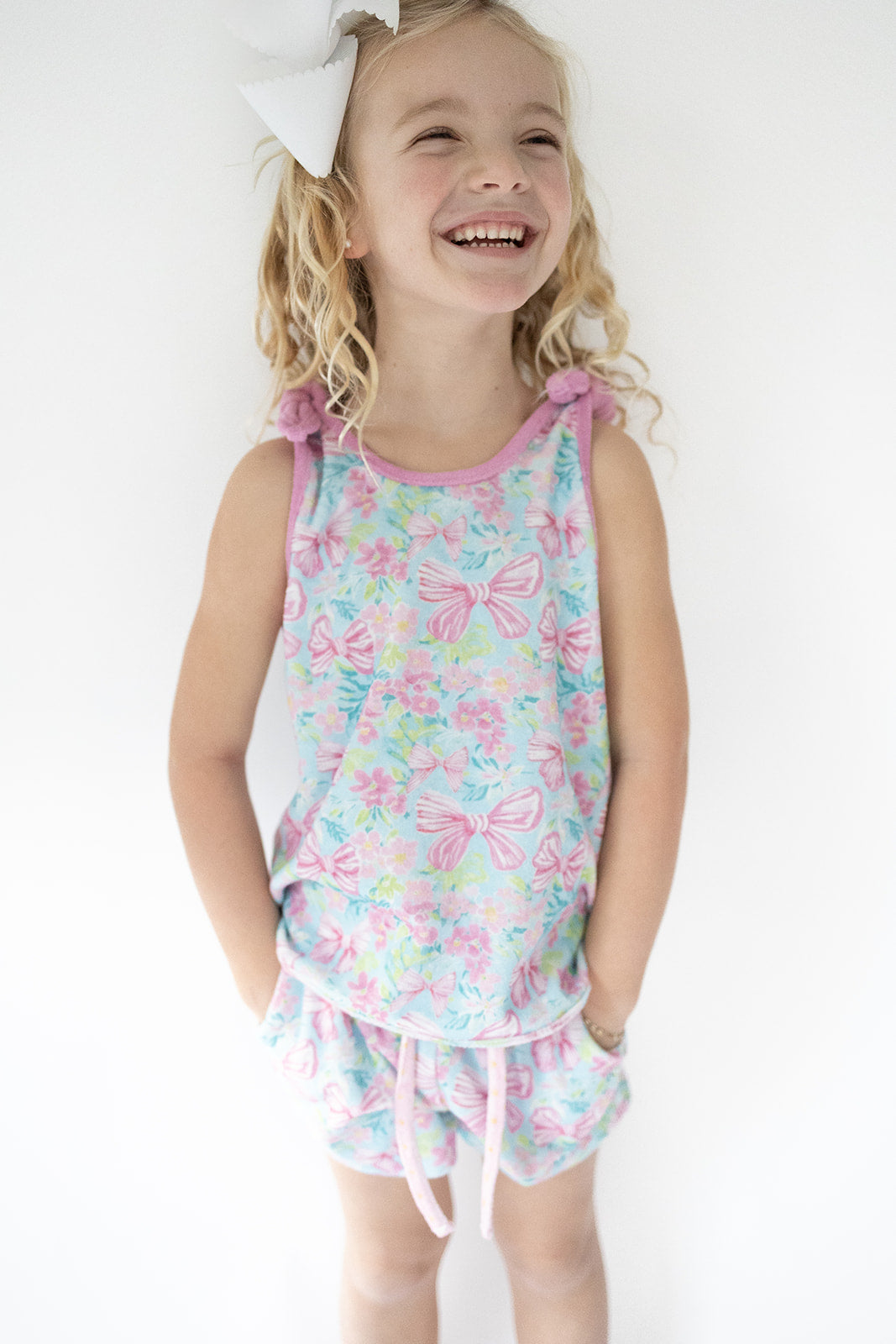 Terry Cloth Swim Cover Set - A Bow To Remember (Pre-Order)