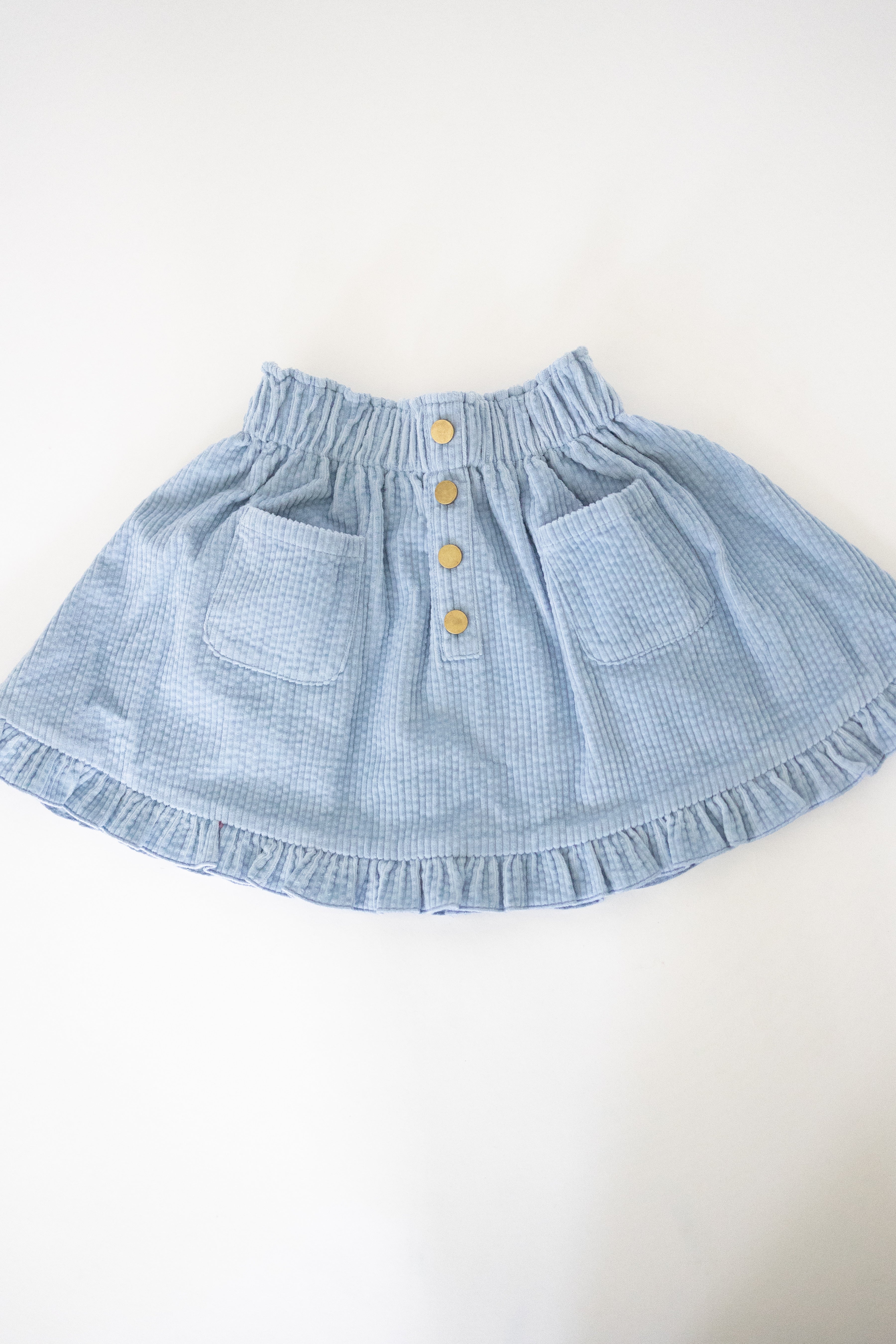 Vienna Corduroy Skirt - Skyloom (Pre-Order)