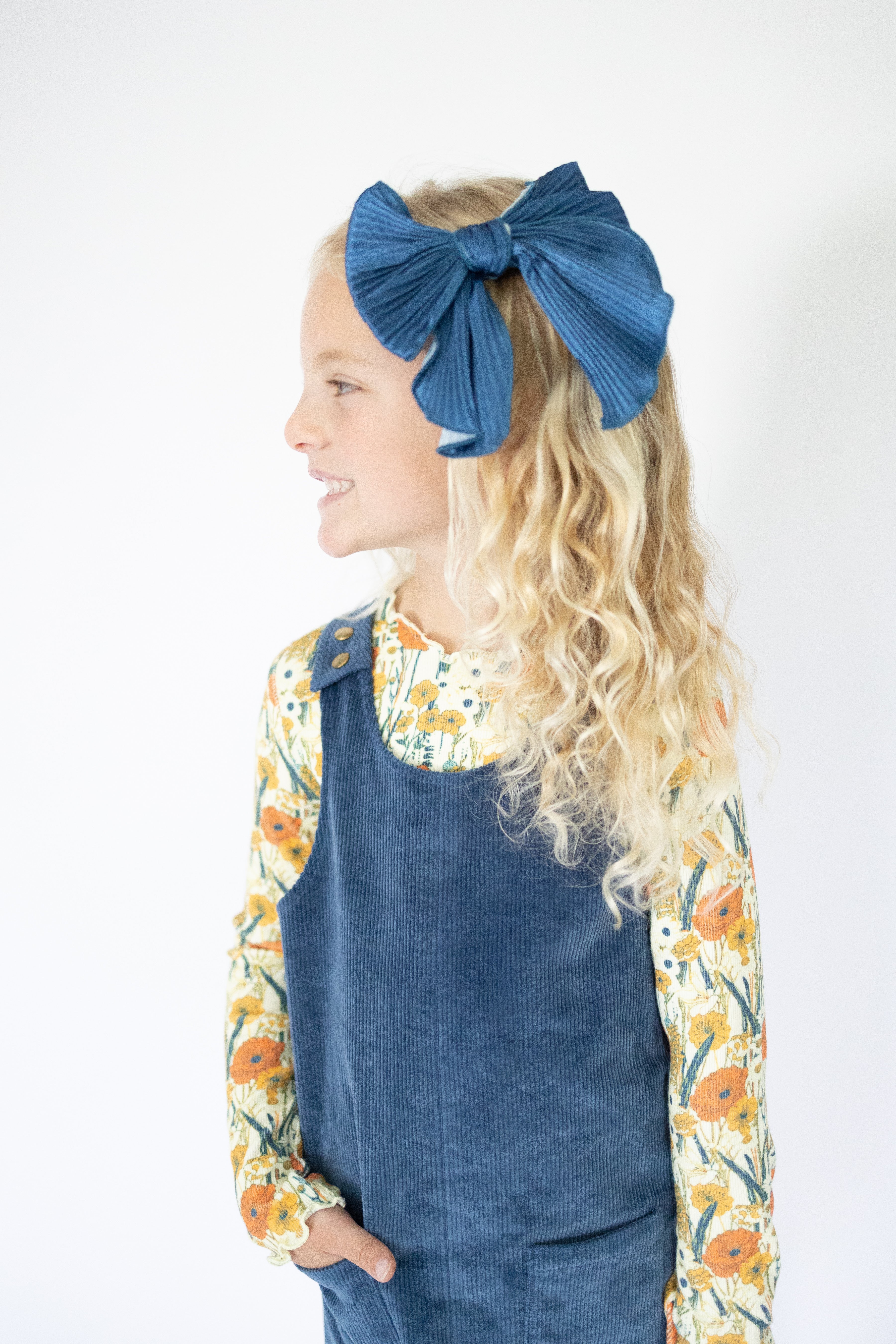 Parker Corduroy Jumper Set - Royal Harvest